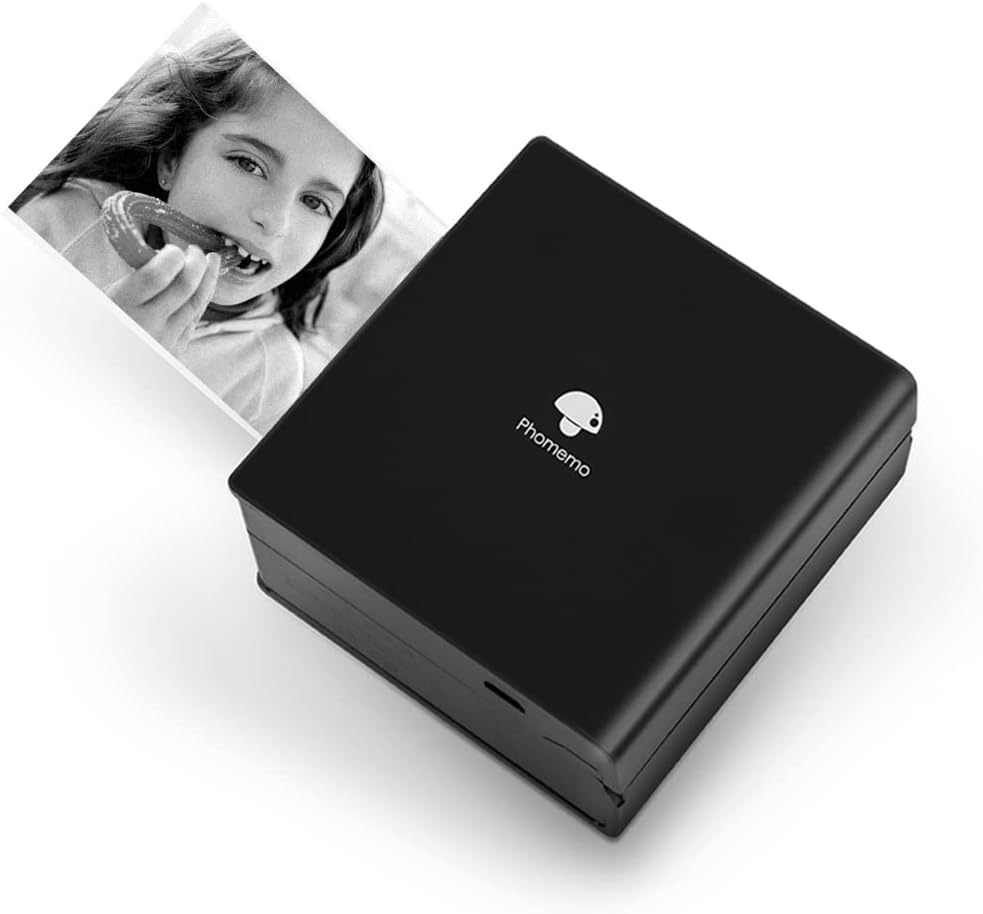 Phomemo M02 Mini Printer-Portable Thermal Photo Printer for iphone, inkless pock...