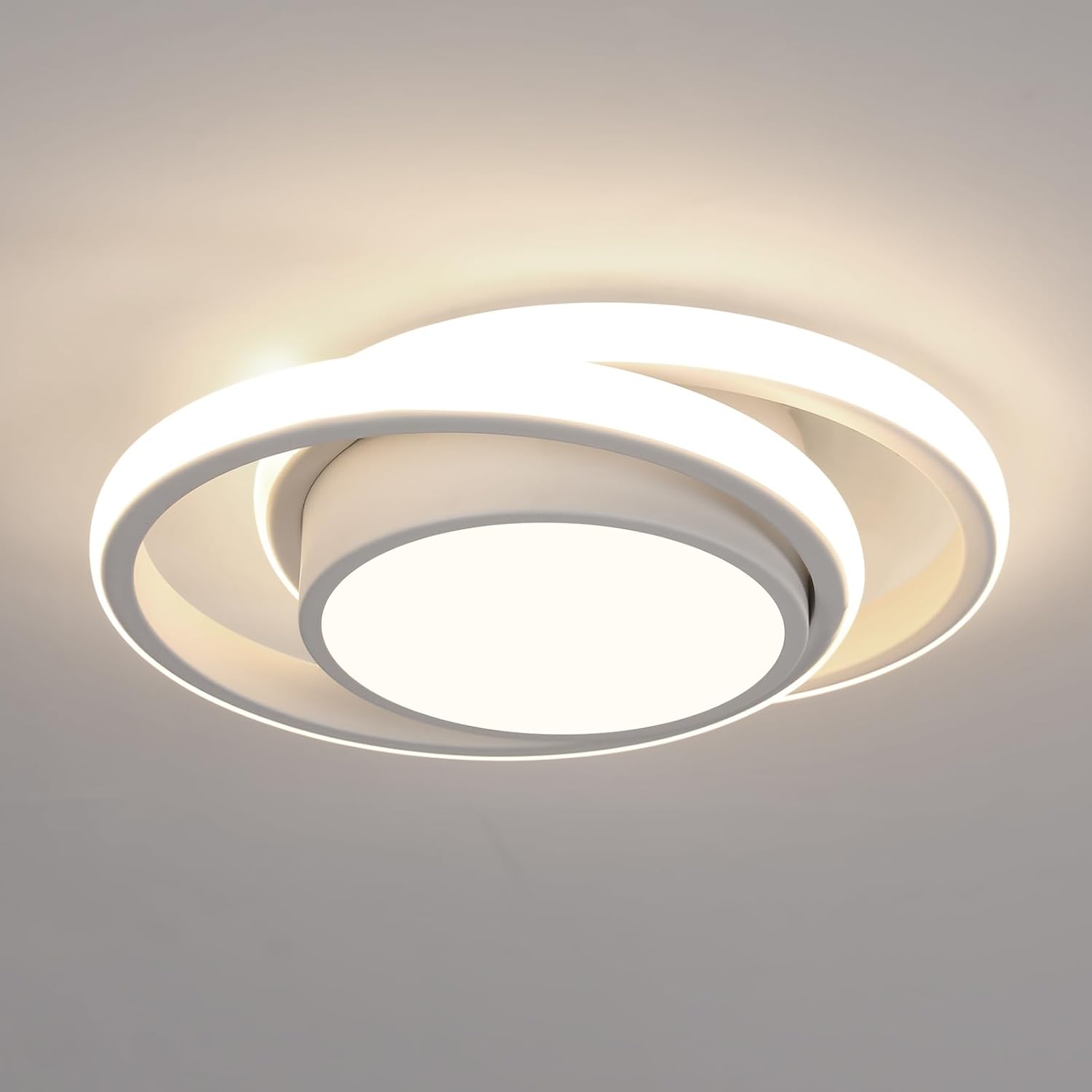 Comely LED Ceiling Lights, 32W 2350LM Ceiling Lamp, Dia 28cm Round Modern Design...