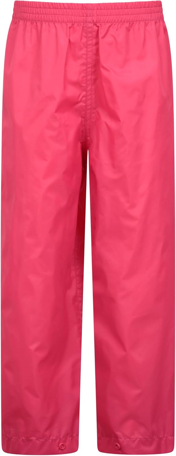 Mountain Warehouse Pakka Kids Waterproof Over Trousers - Taped Seams Rain Pants,...