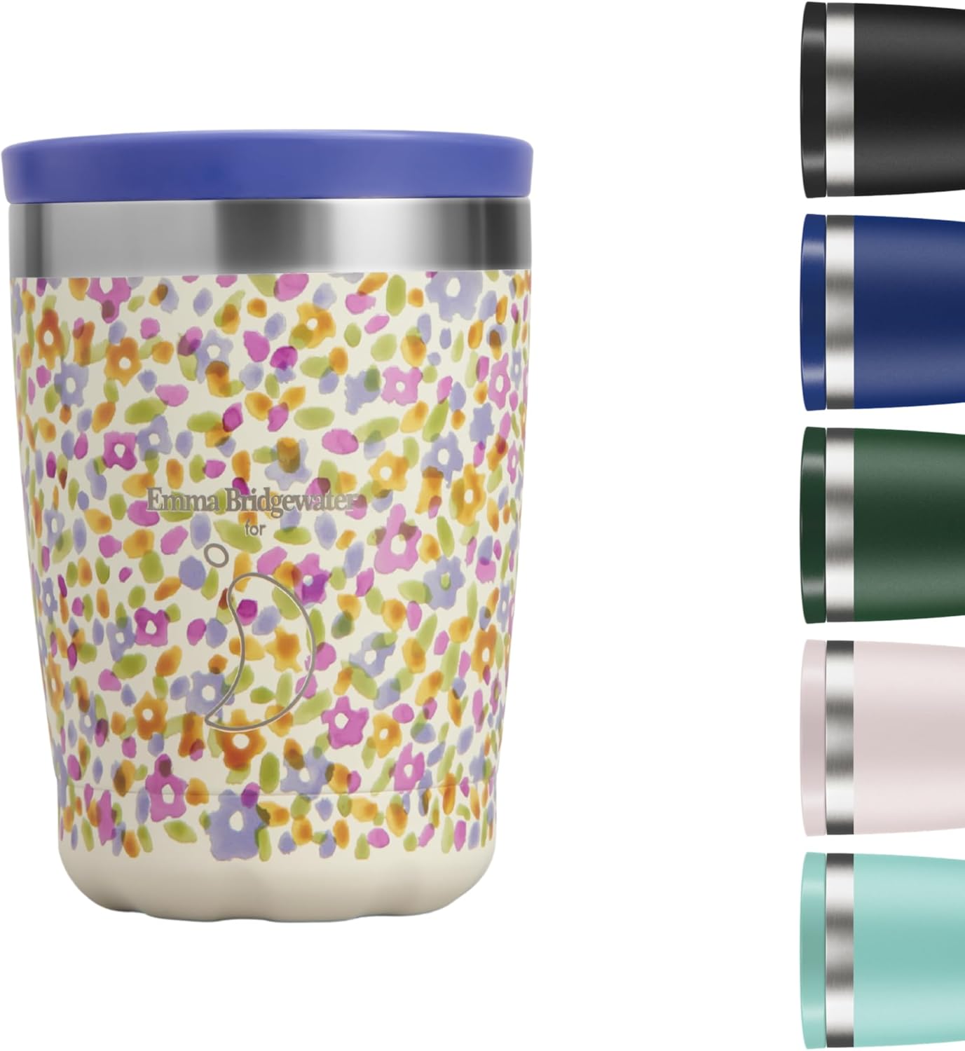 Chilly's Original Coffee Cup - Thermal Travel Mug for Cold & Hot Drinks - Reusab...