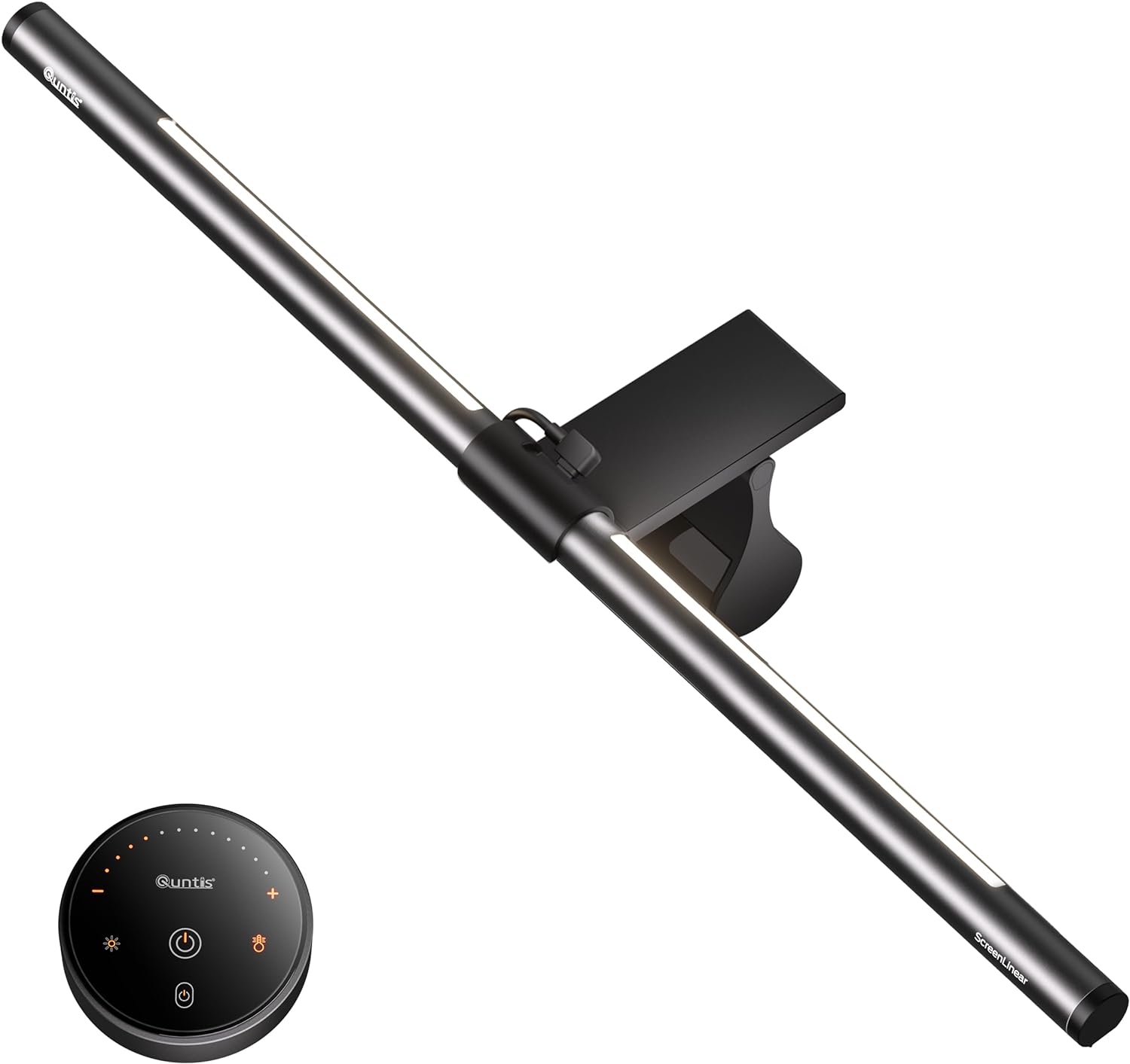 Quntis Computer Monitor Lamp Bar with Backlight Remote Control, 51cm Curved Moni...