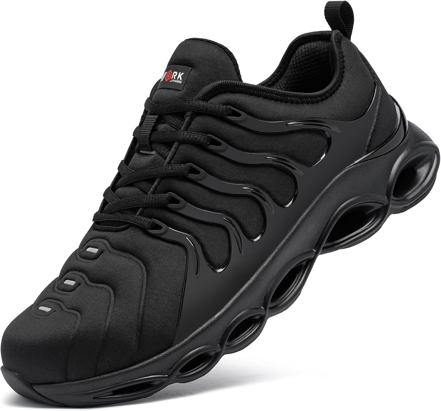 LARNMERN Steel Toe Cap Trainers Mens Safety Trainers Lightweight Safety Shoes Cu...
