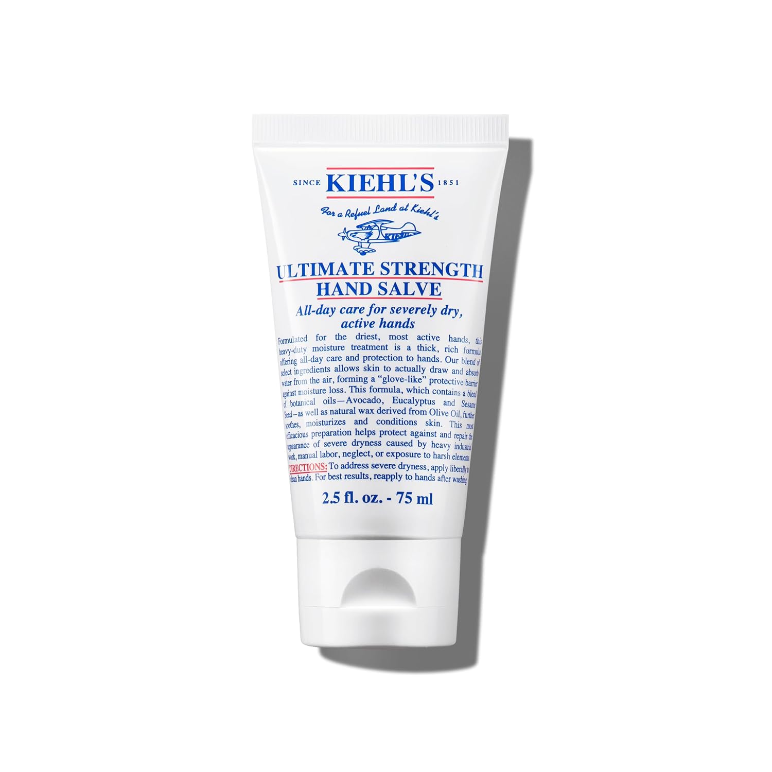 Kiehl's Ultimate Strength Hand Salve, Deeply Hydrating Hand Lotion, Thick and Ri...