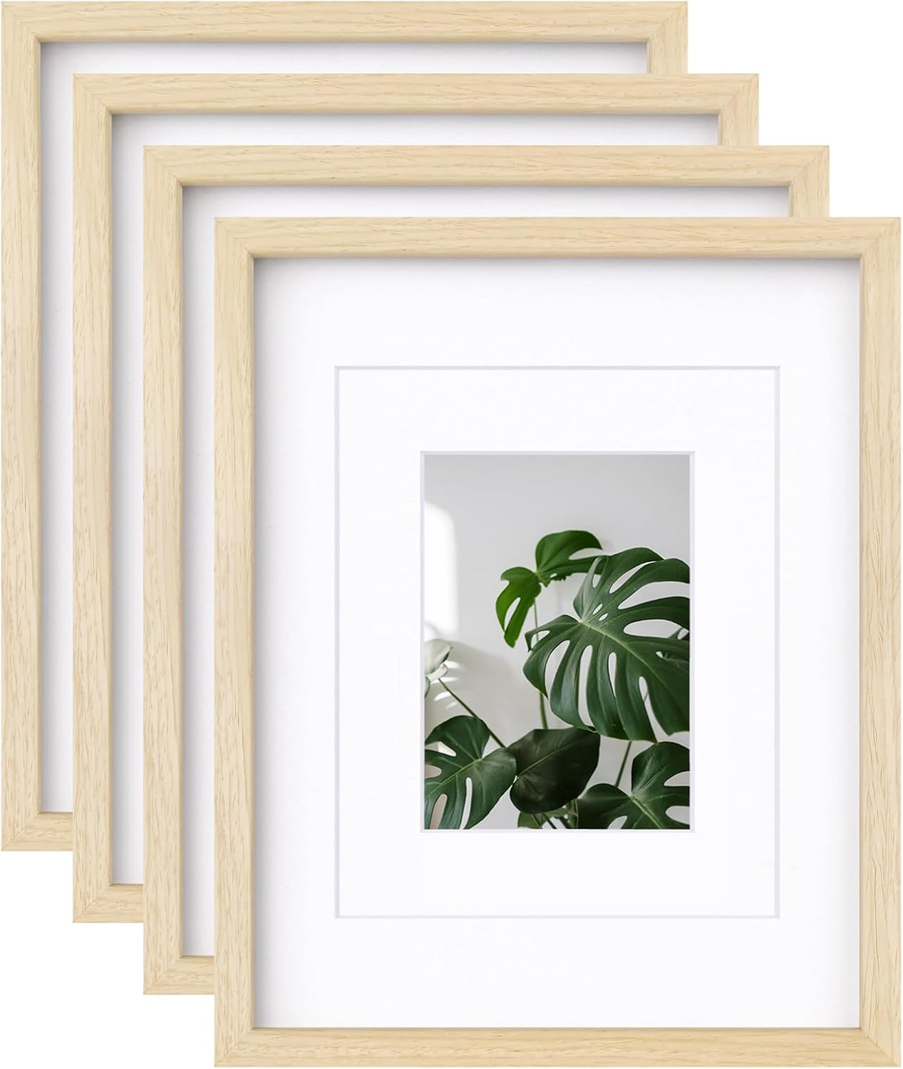 Egofine 11x14 Picture Frames Made of Solid Wood with Plexiglass, Display Picture...
