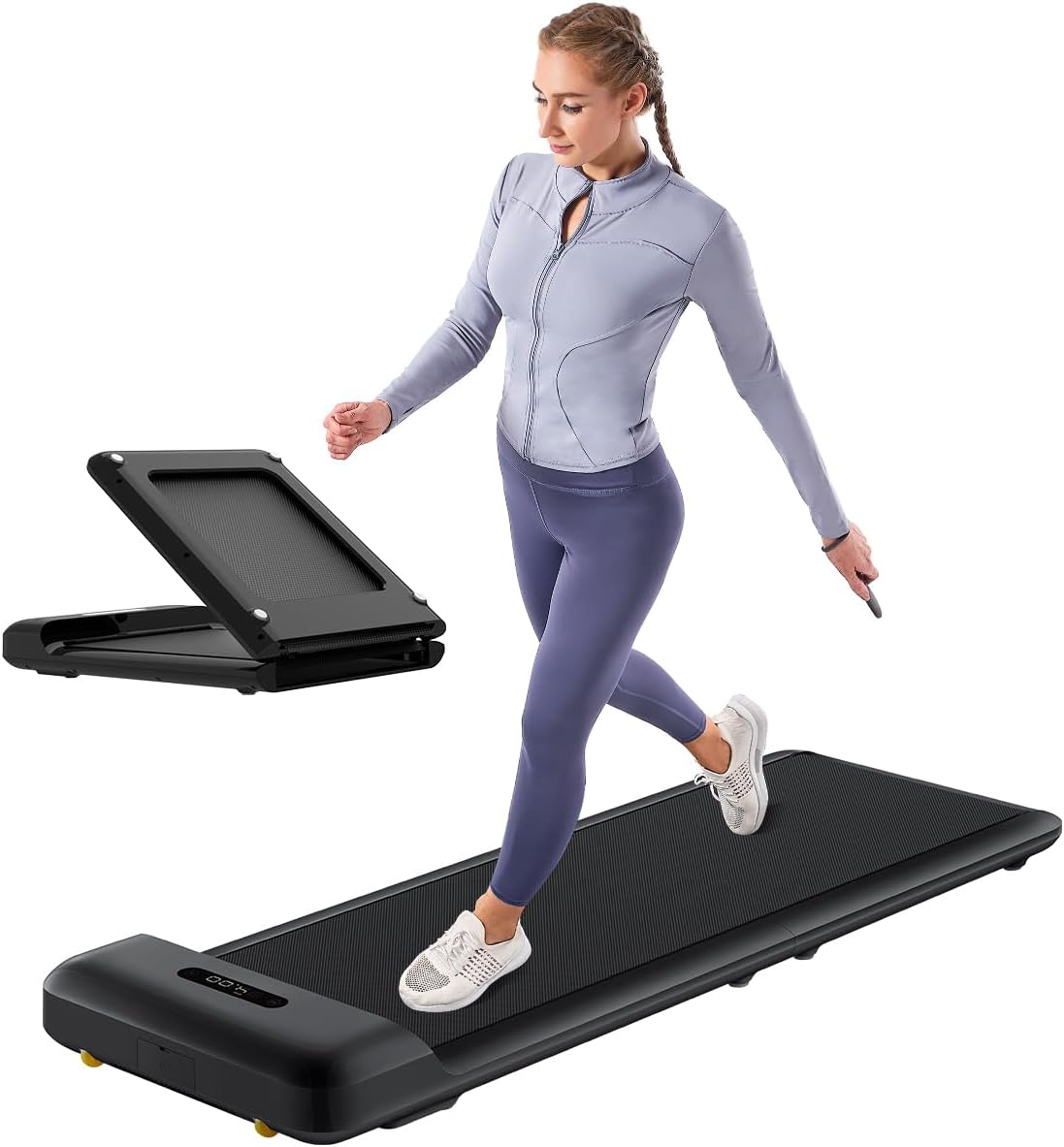 WALKINGPAD C2 Folding Walking Pad, Under Desk Treadmill for Home/Office, Portabl...