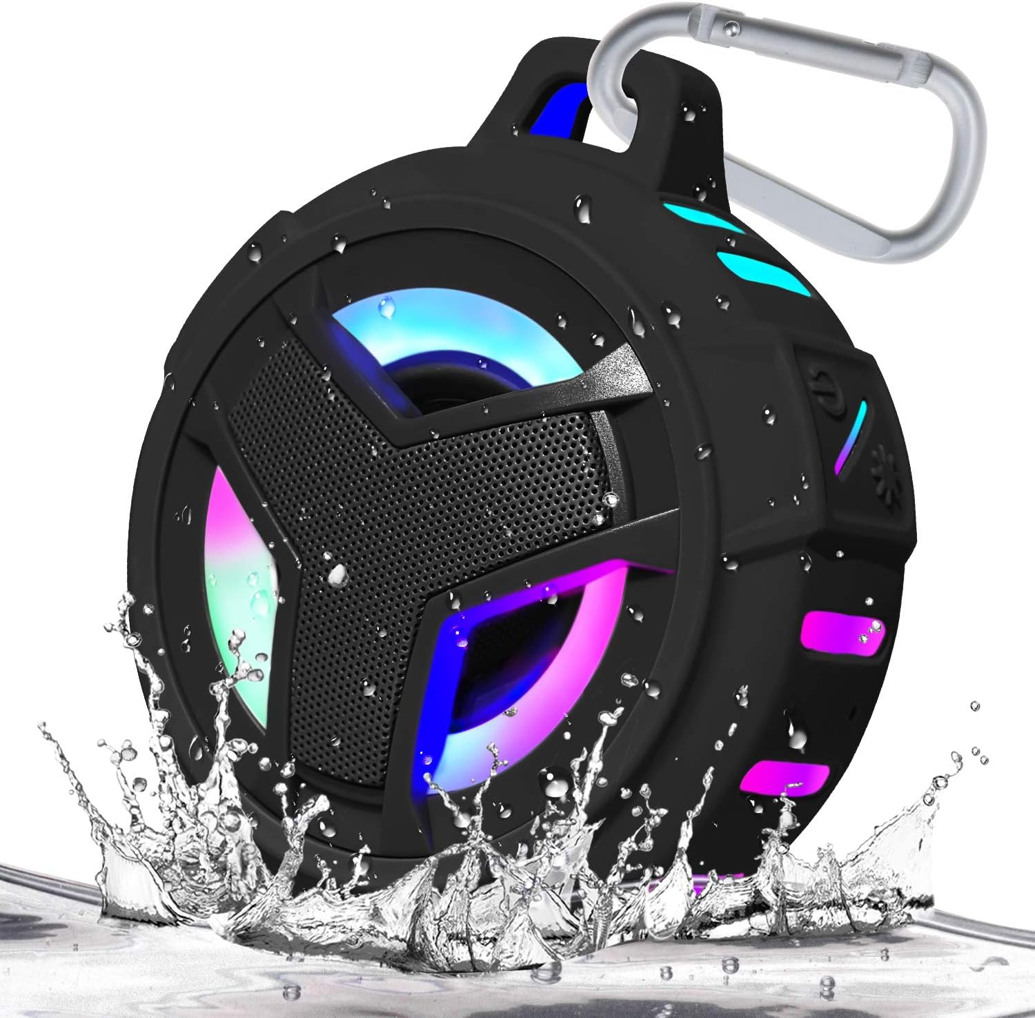 EBODA Bluetooth Shower Speaker, Portable Bluetooth Speakers, IP67 Waterproof Wir...