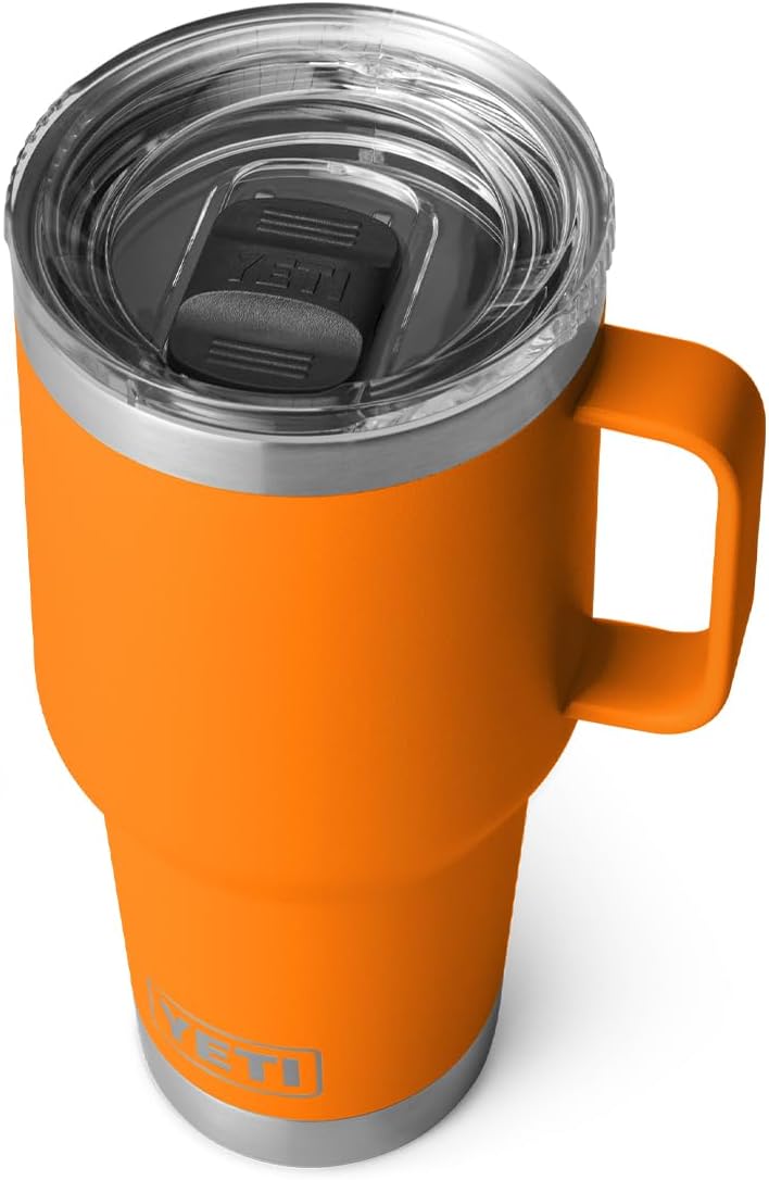 YETI Rambler 30 oz Travel Mug, Stainless Steel, Vacuum Insulated with Stronghold...