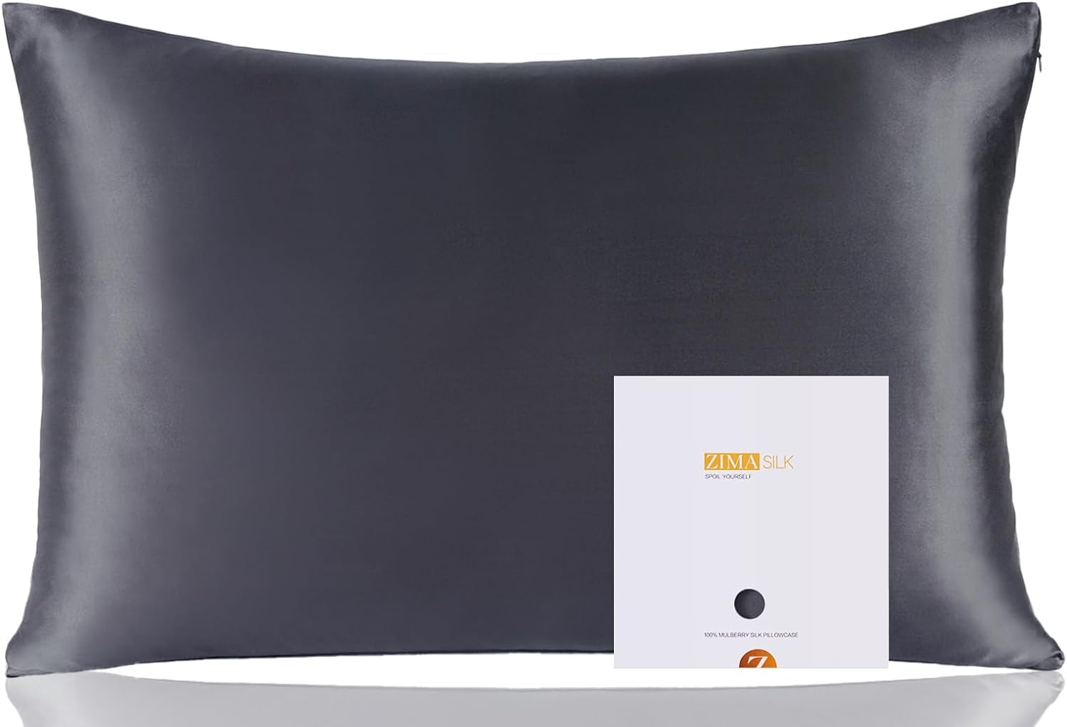 ZIMASILK 100% Mulberry Silk Pillowcase for Hair and Skin Health, Soft & Smooth,...