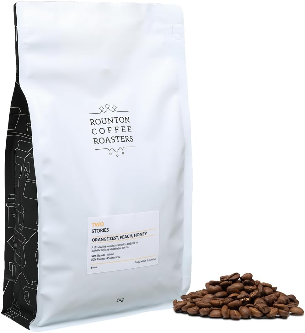 Rounton Coffee Roasters | Two Stories Blend 1kg Sweet & Fruity Coffee | Roasted...