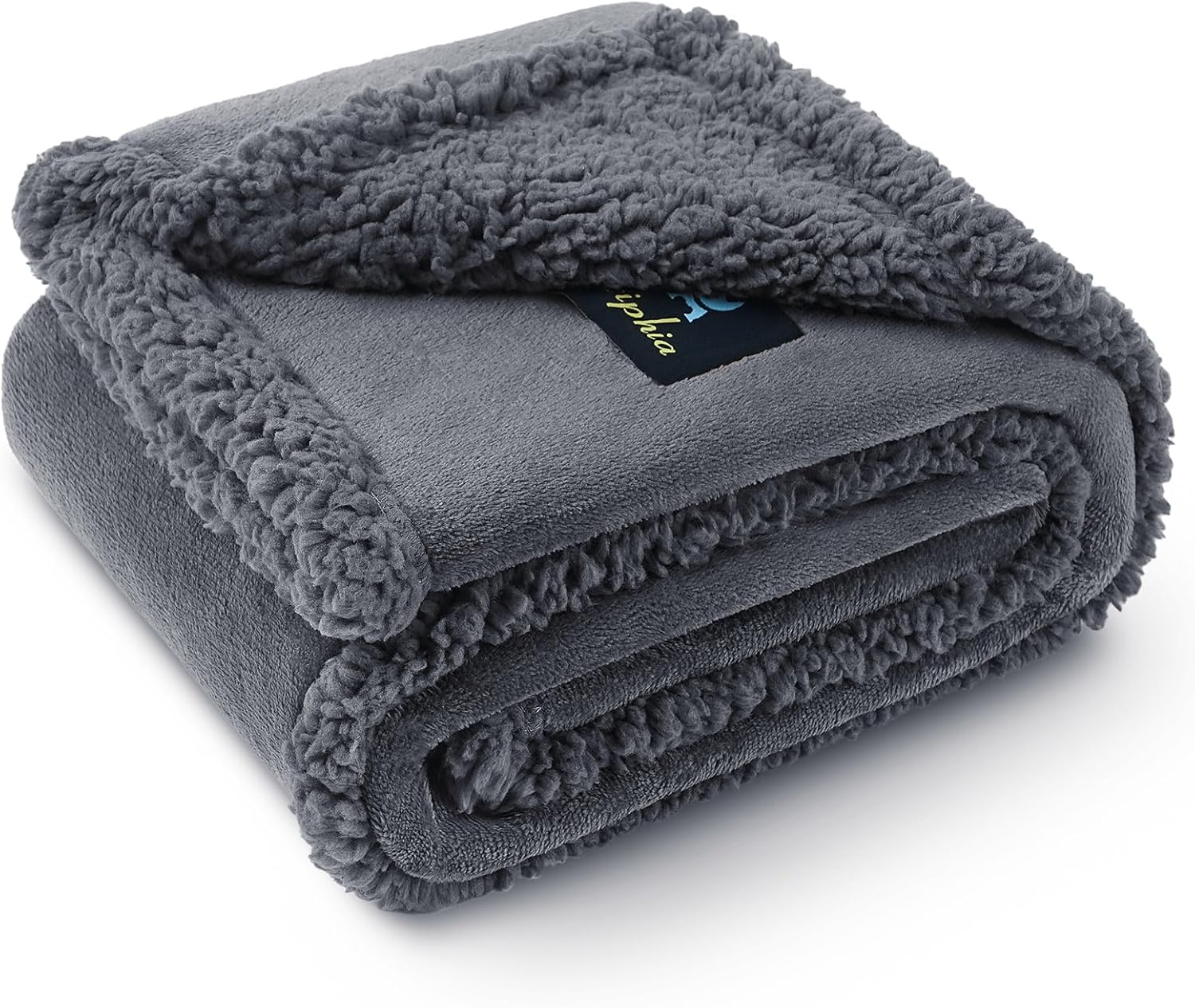 Waterproof Pet Blanket, Liquid Pee Proof Dog Blanket for Sofa Bed Couch, Reversi...