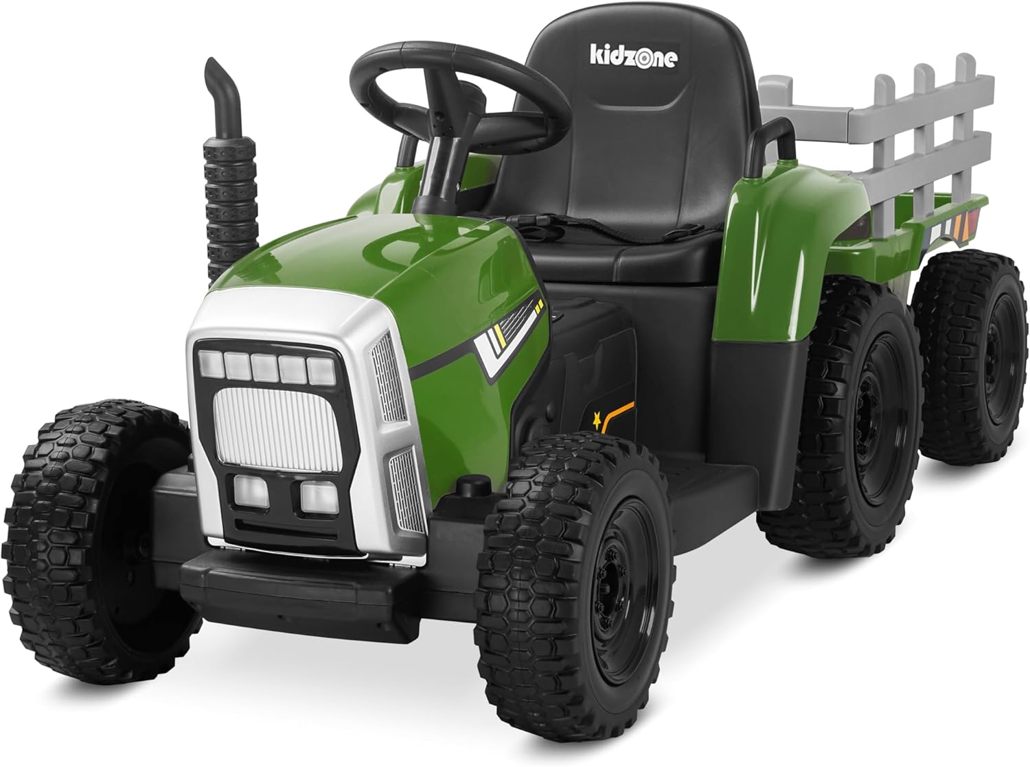 Kidzone 12V7AH Premium Version w/EVA Treaded Tires Dual 35W Motors Boost Power T...