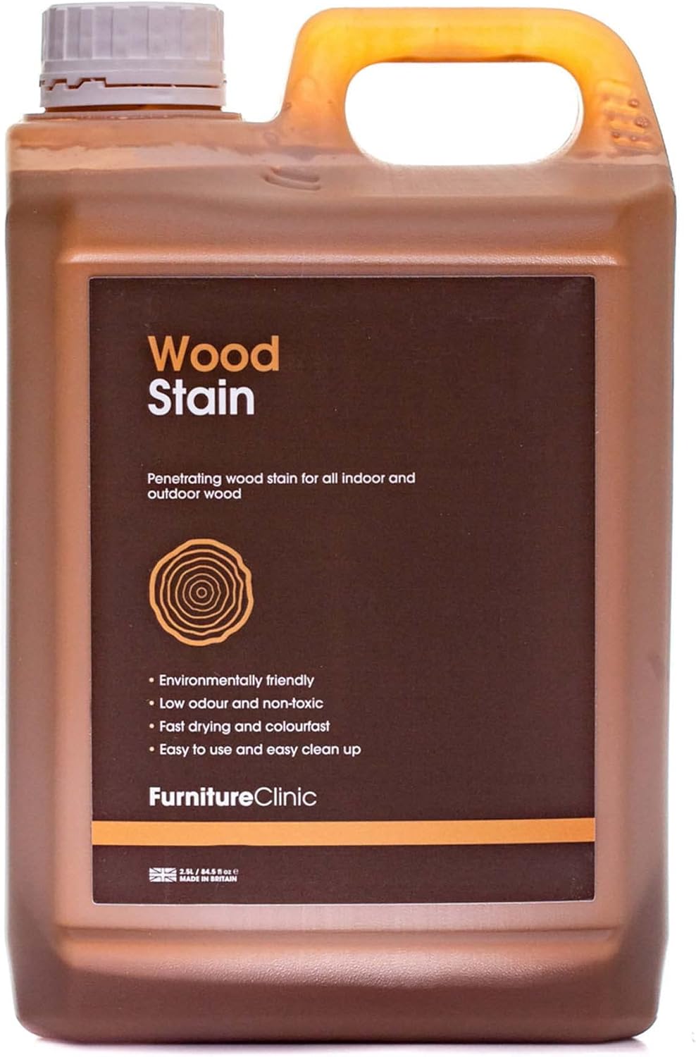 Furniture Clinic Wood Stain (Mahogany) – Fast Drying, Highly Concentrated, and E...