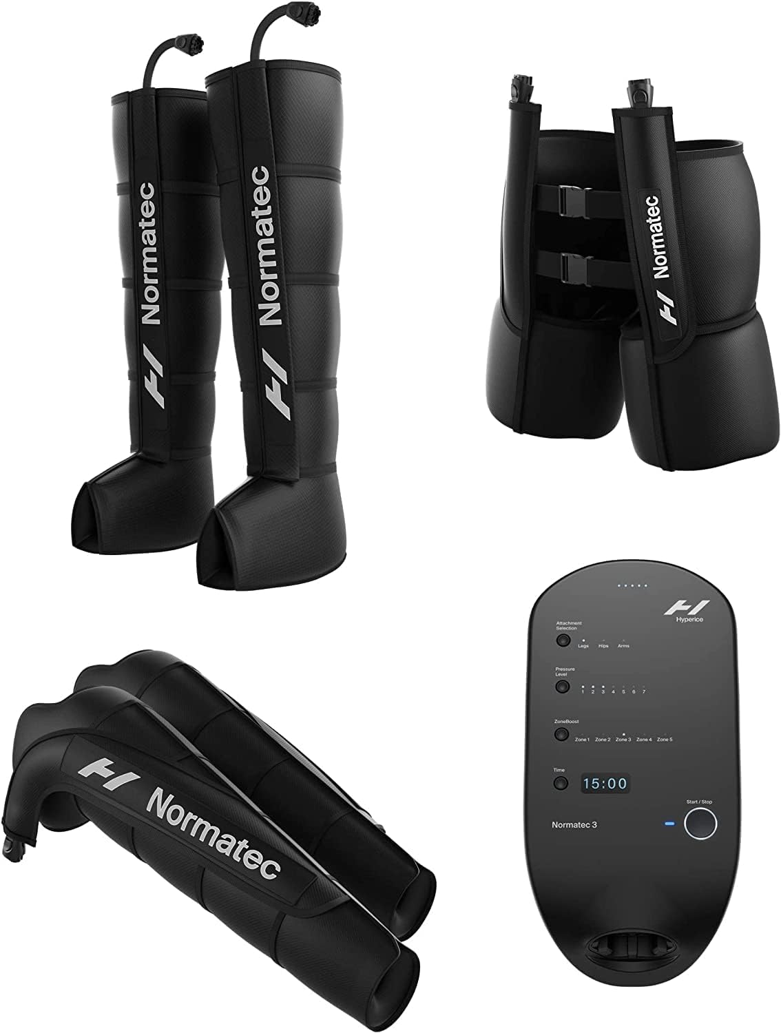 Normatec 3 - Recovery System with Patented Dynamic Compression Massage Technolog...