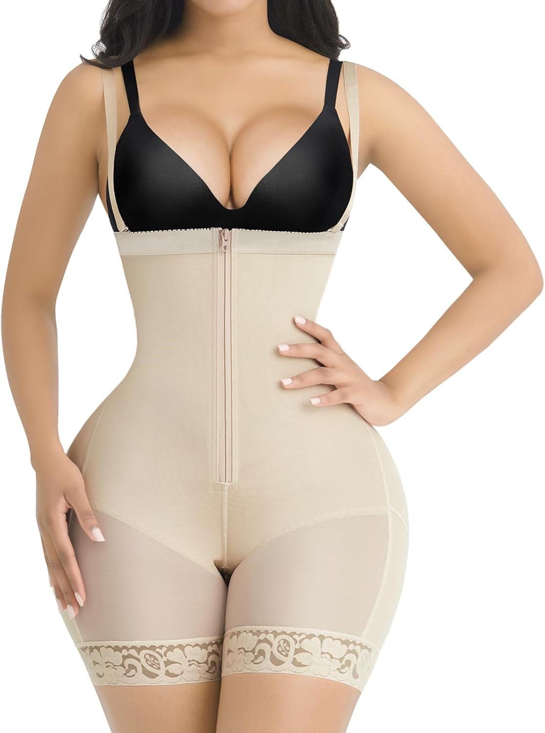 SHAPELLX Fajas Colombianas Shapewear for Women Tummy Control Plus Size Postpartu...