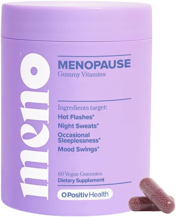 MENO Vitamins for Menopause, 30 Servings (Pack of 1) - Hormone-Free Menopause Su...