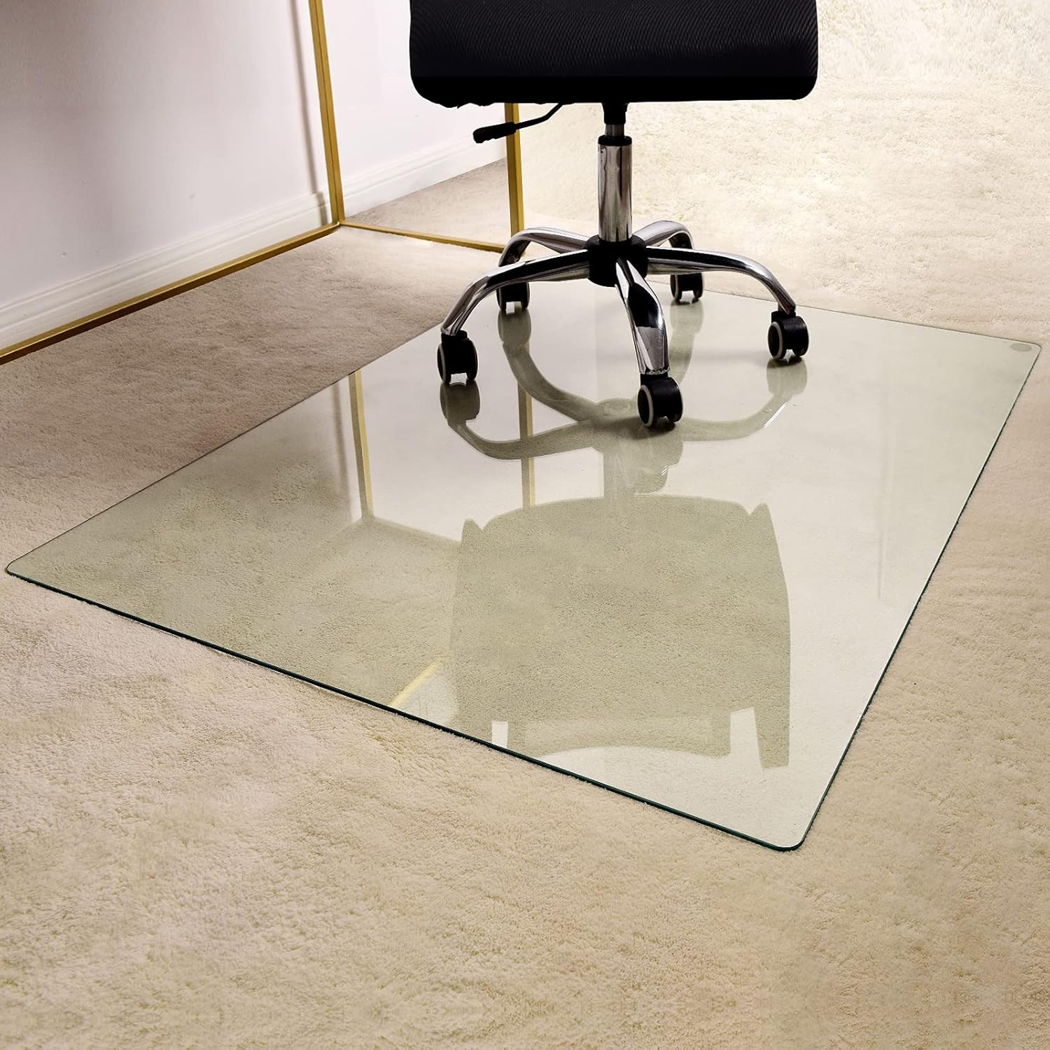 GLSLAND Office Chair Mat for Carpet - 36" x 46" Te...