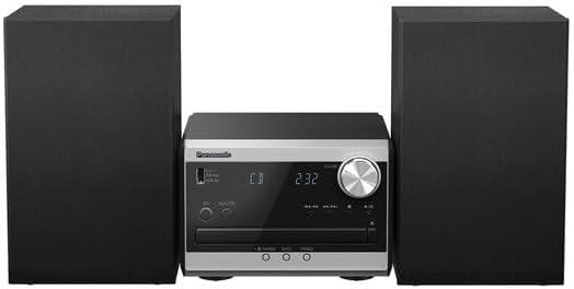 Panasonic SC-PM272EB-S Bluetooth CD Micro HiFi System - Silver