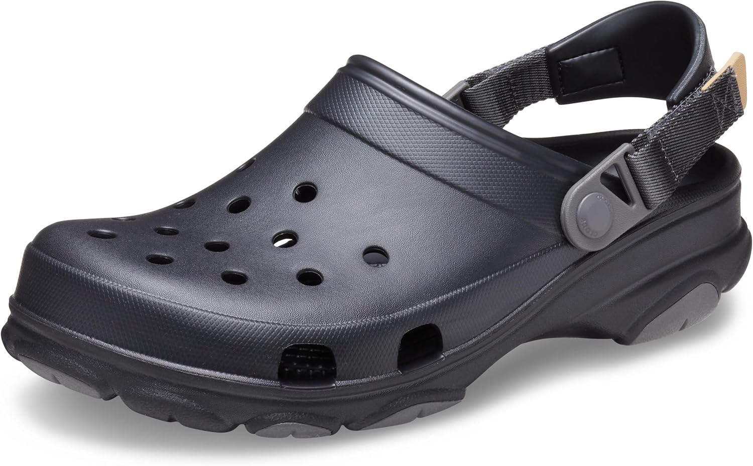 Crocs Unisex-Adult Classic All Terrain Clogs 12 Women/10 Men Black