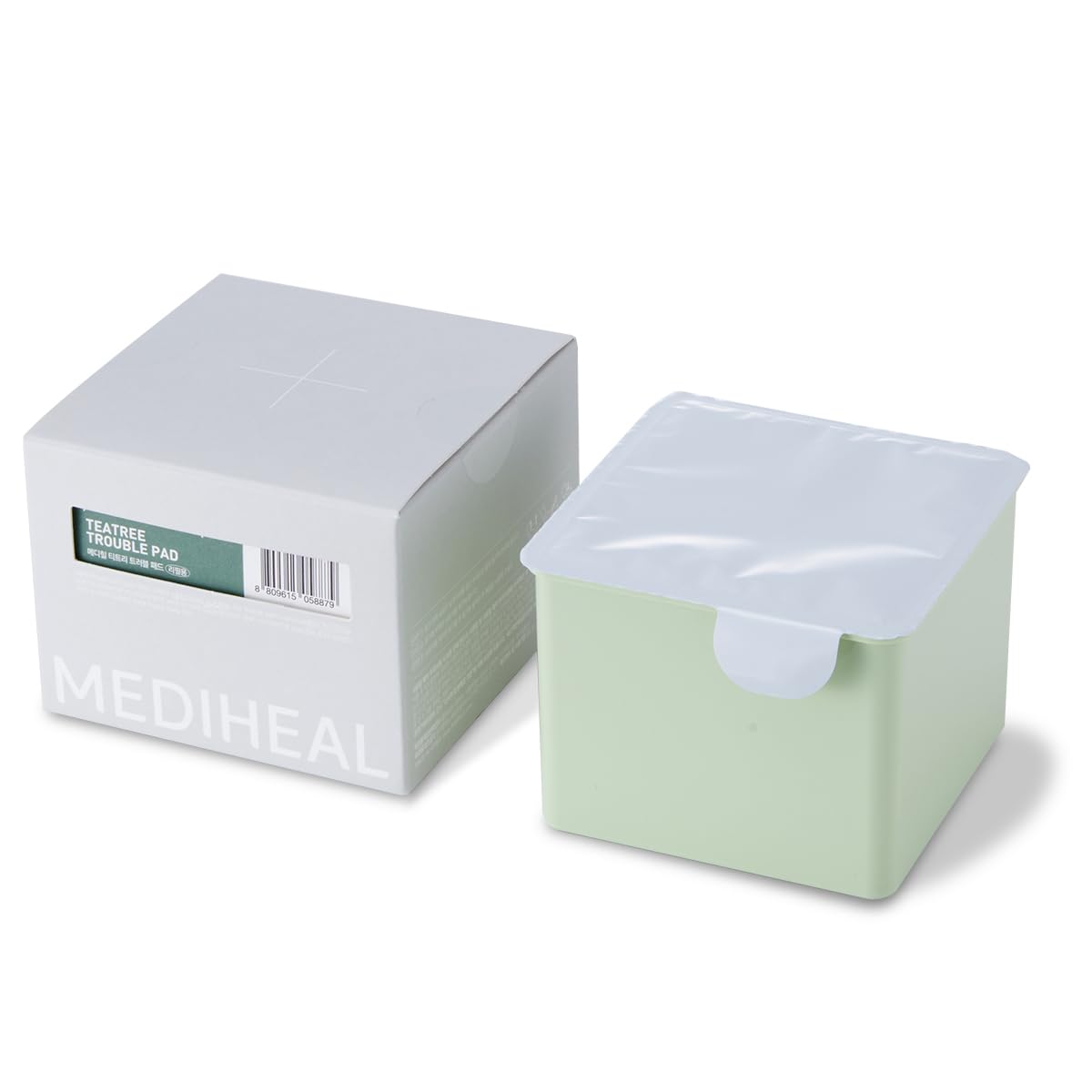 (Only Refill) Mediheal Teatree Trouble Pad (100 Pads) - Cotton Facial Toner Pads...