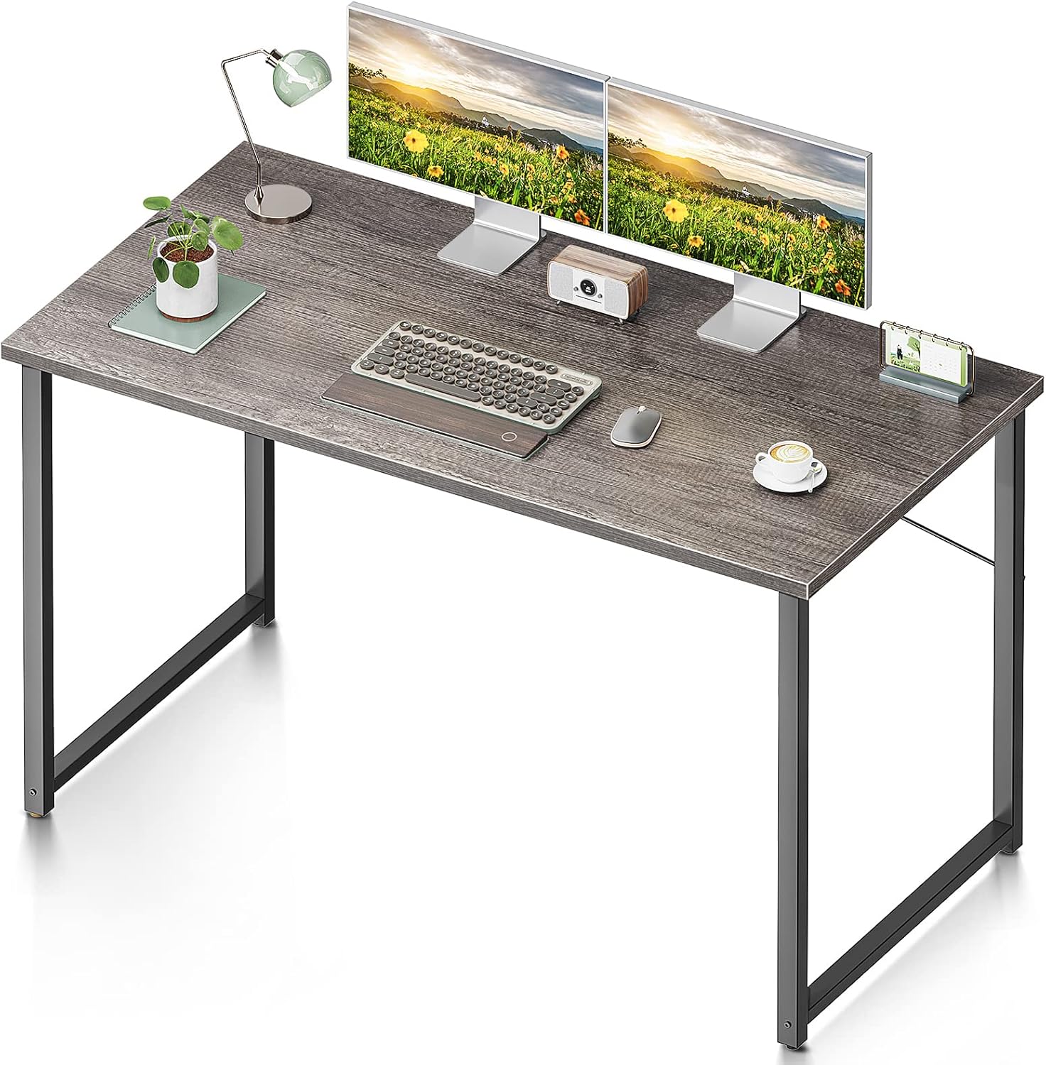 Coleshome 48 Inch Computer Desk, Modern Simple Style Desk for Home Office, Study...