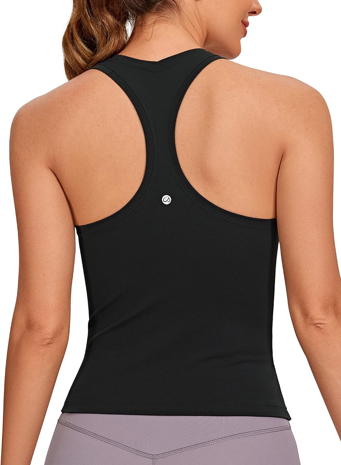 CRZ YOGA Butterluxe Racerback Workout Tank Tops for Women Sleeveless Gym Tops At...