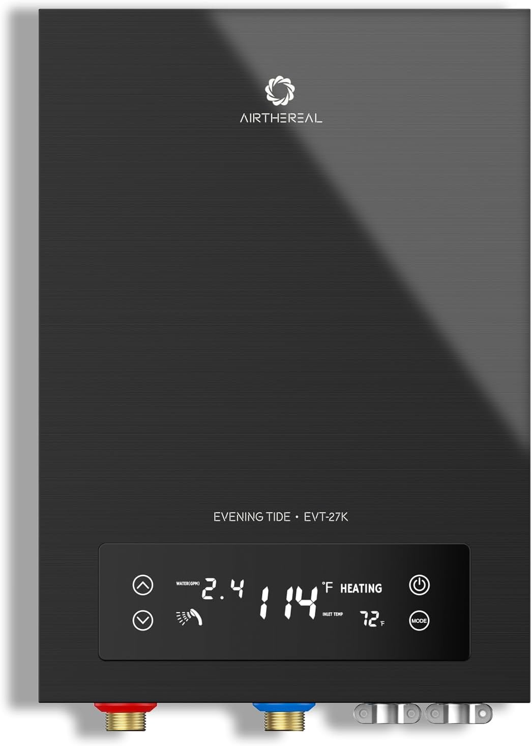 Airthereal Electric Tankless Water Heater, 27kW, 240Volts - Endless On-Demand Ho...
