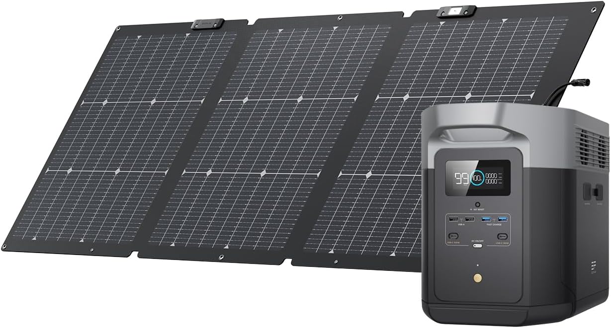 EF ECOFLOW Solar Generator DELTA Max (2000) 2016Wh...