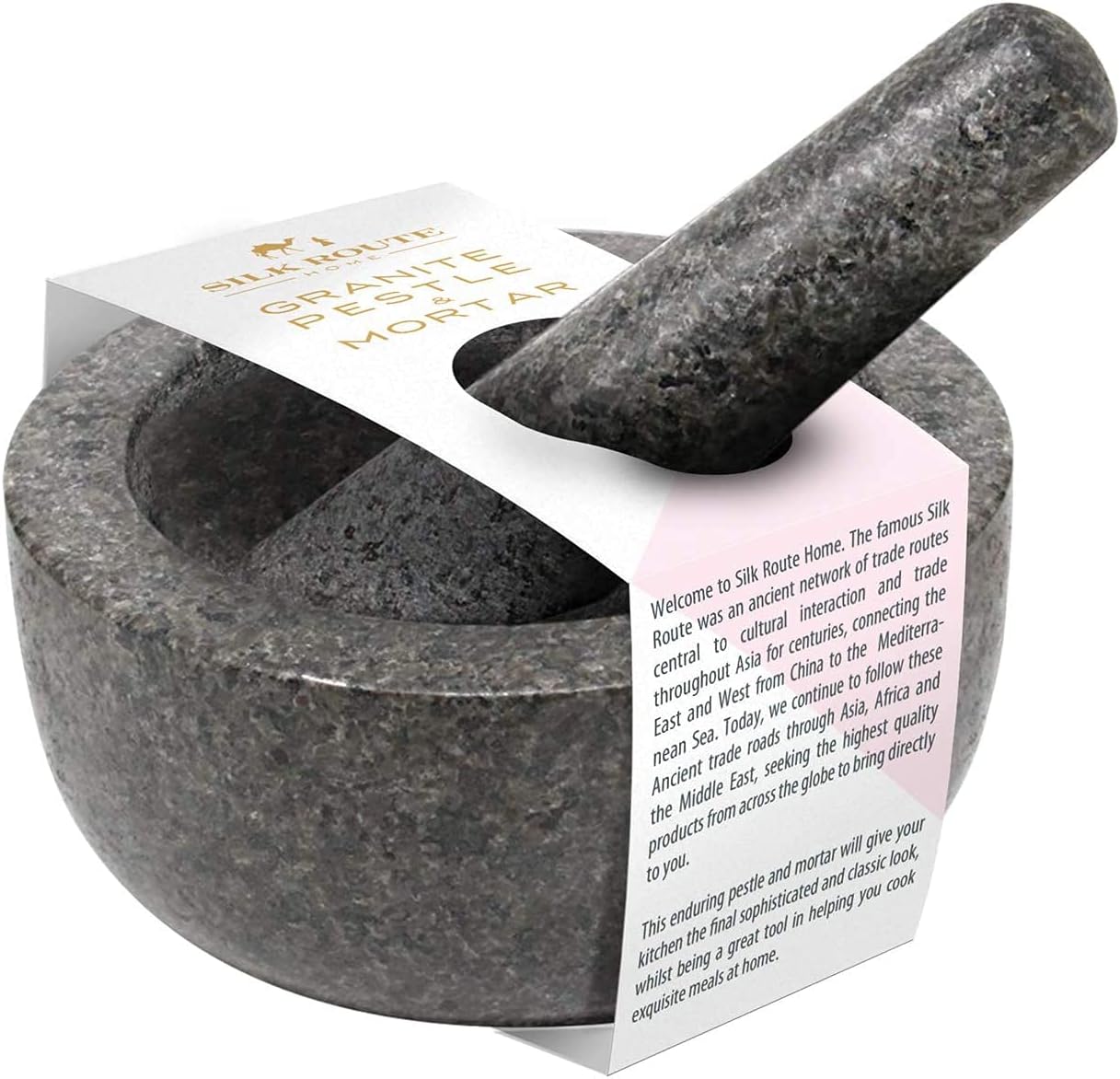 Silk Route Home Classic Granite Pestle & Mortar