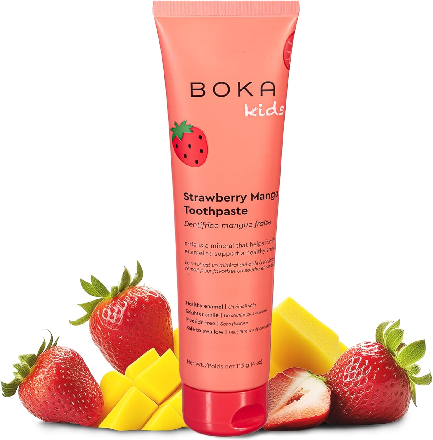 Boka Fluoride Free Toothpaste- Nano Hydroxyapatite, Remineralizing, Sensitive Te...