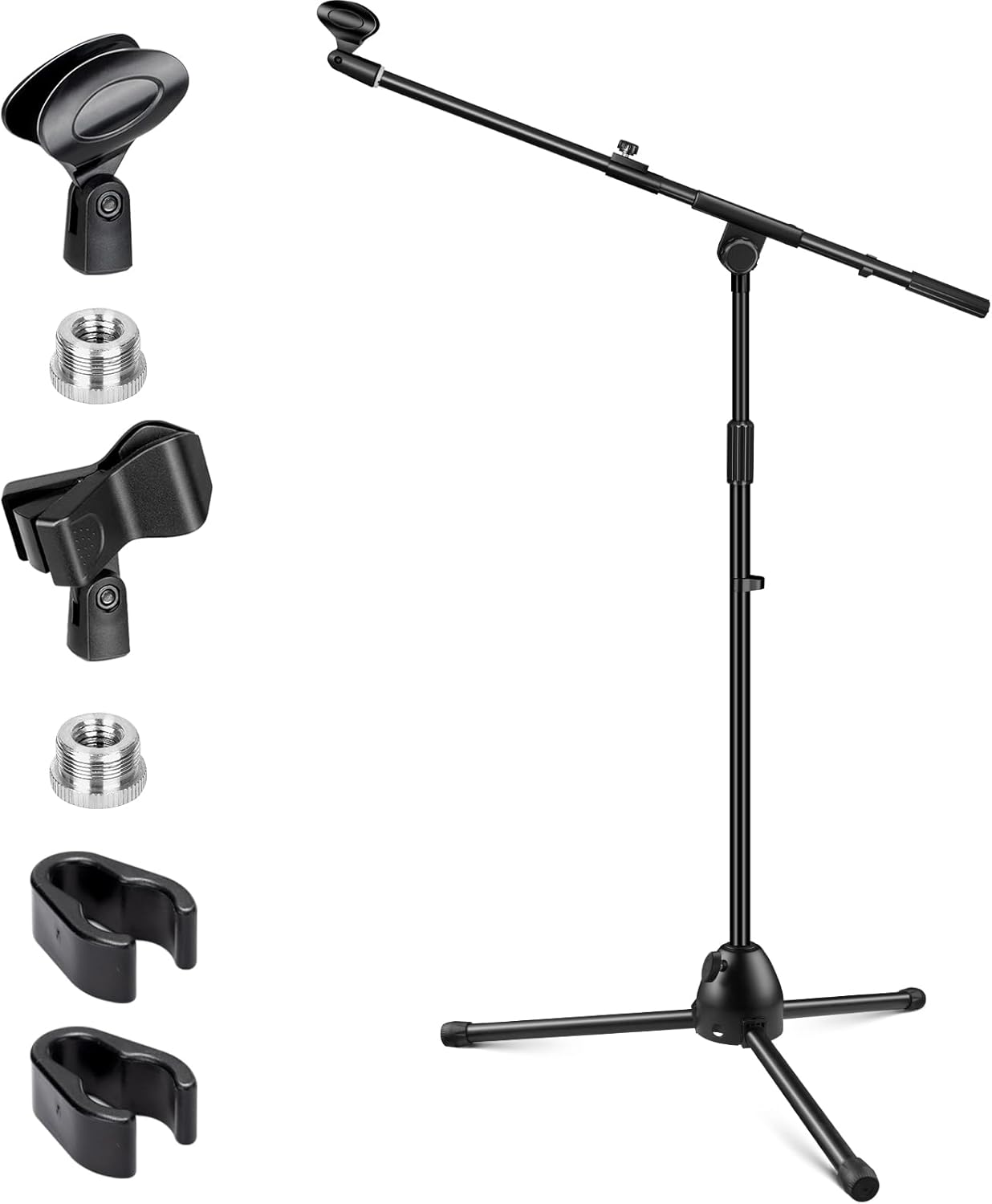 CAHAYA Universal Metal Microphone Stand Tripod Boom Sheet Microphone Stand CY033...