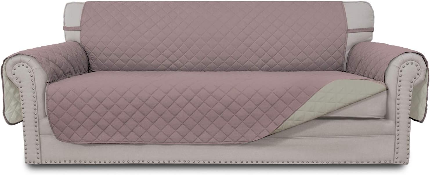 Easy-Going 4 Seater Sofa Slipcover Reversible Sofa Cover Water Resistant Couch C...
