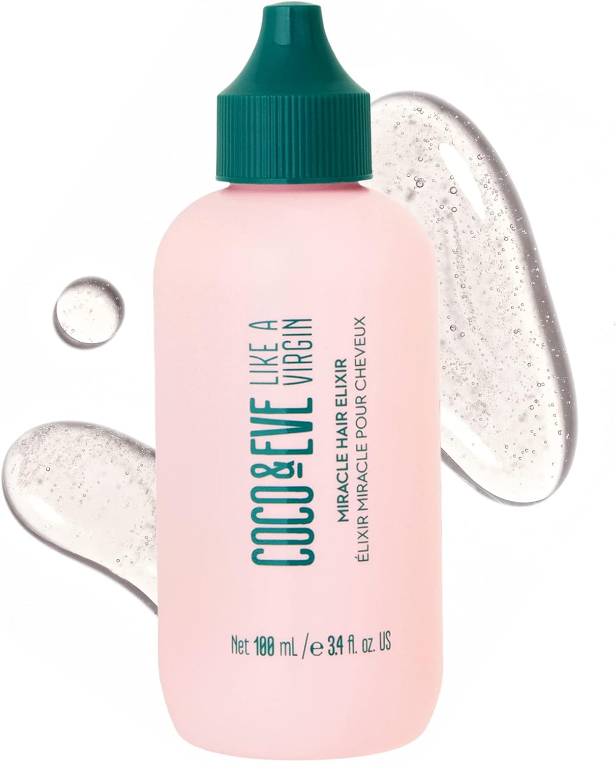 Coco & Eve Miracle Hair Elixir. Coconut Oil with Hyaluronic Acid for Hair Treatm...