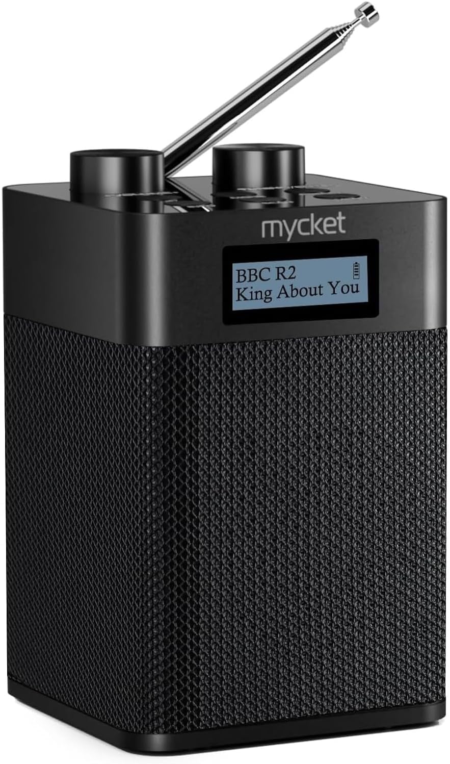 Mycket DAB/DAB+ Digital & FM Radio, Mains and Batt...
