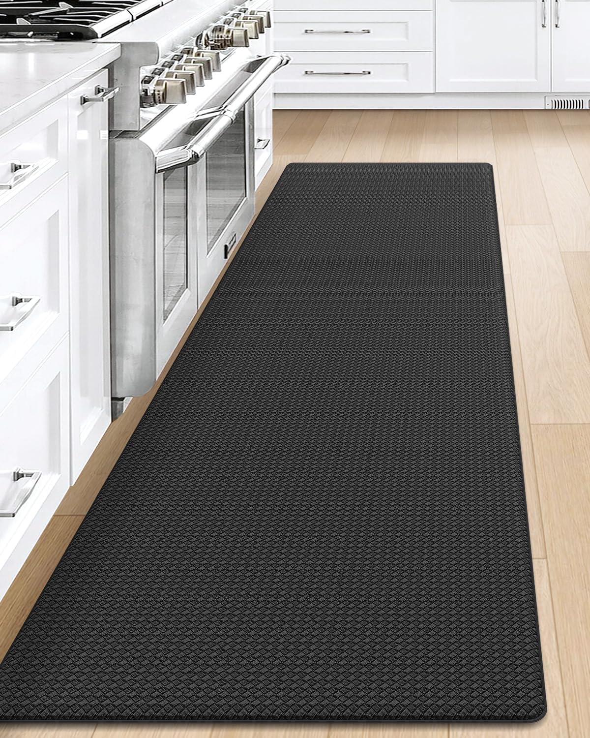 DEXI Kitchen Rug Anti Fatigue,Non Skid Cushioned Comfort Standing Kitchen Mat Wa...