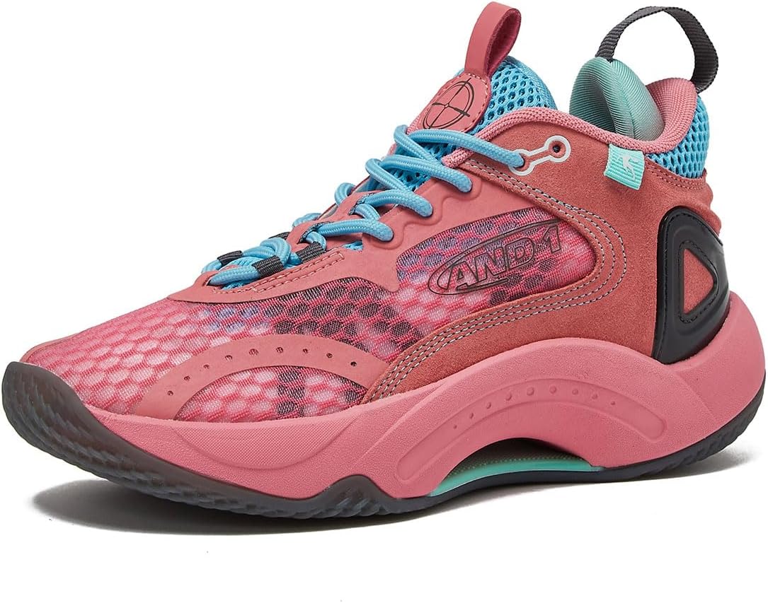 AND1 Boys & Girls Basketball Shoes, Cool Kids Basketball Sneakers, Size Little K...