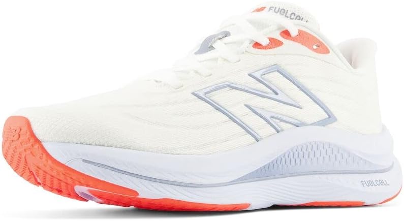 New Balance womens Fuelcell Walker Elite V1 12 Wide White/Neon Dragonfly/Light A...