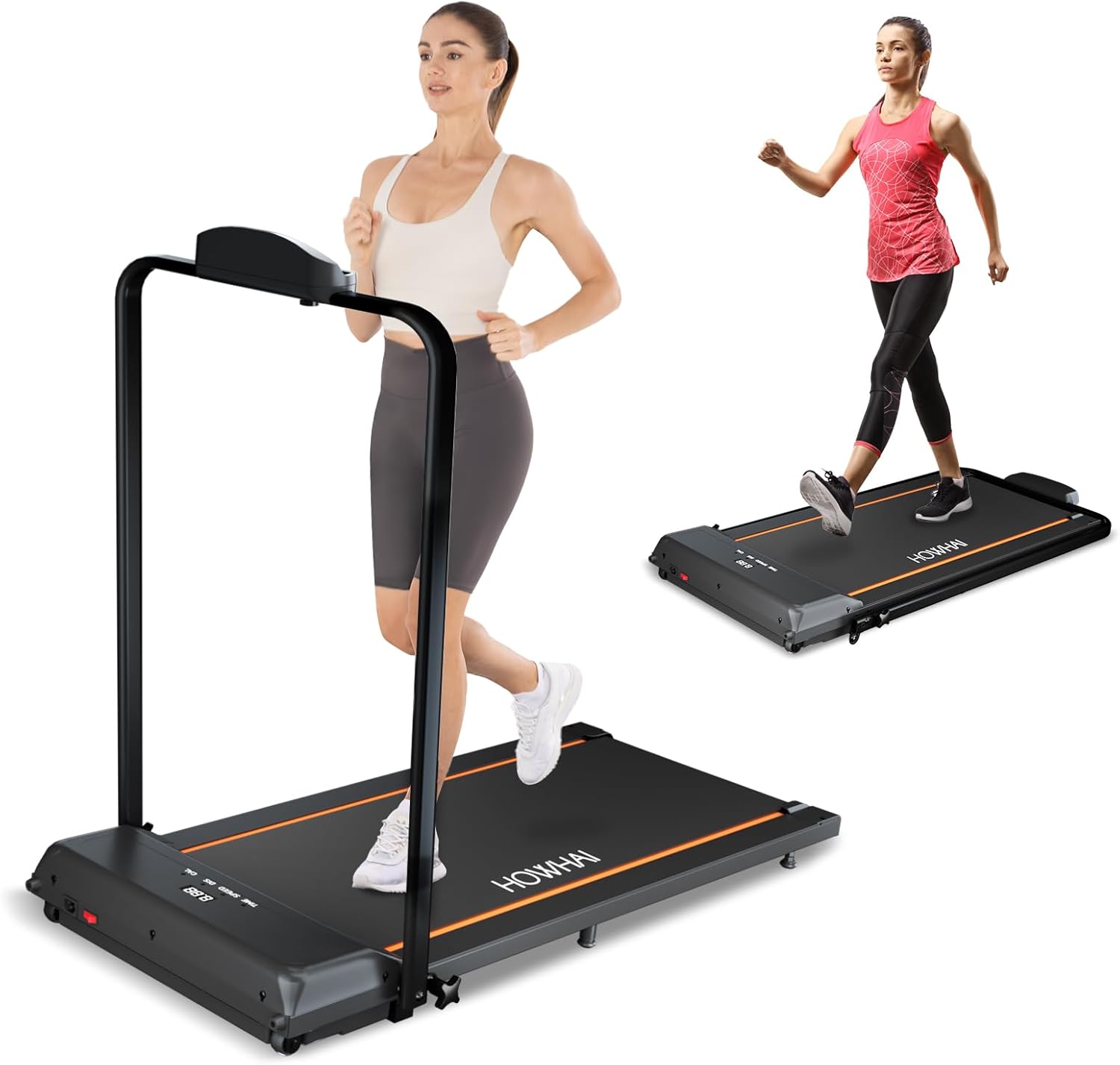 Treadmill, Walking Pad Treadmills for Home with 2.5HP, Speed 6.2-7.6MPH Walking...