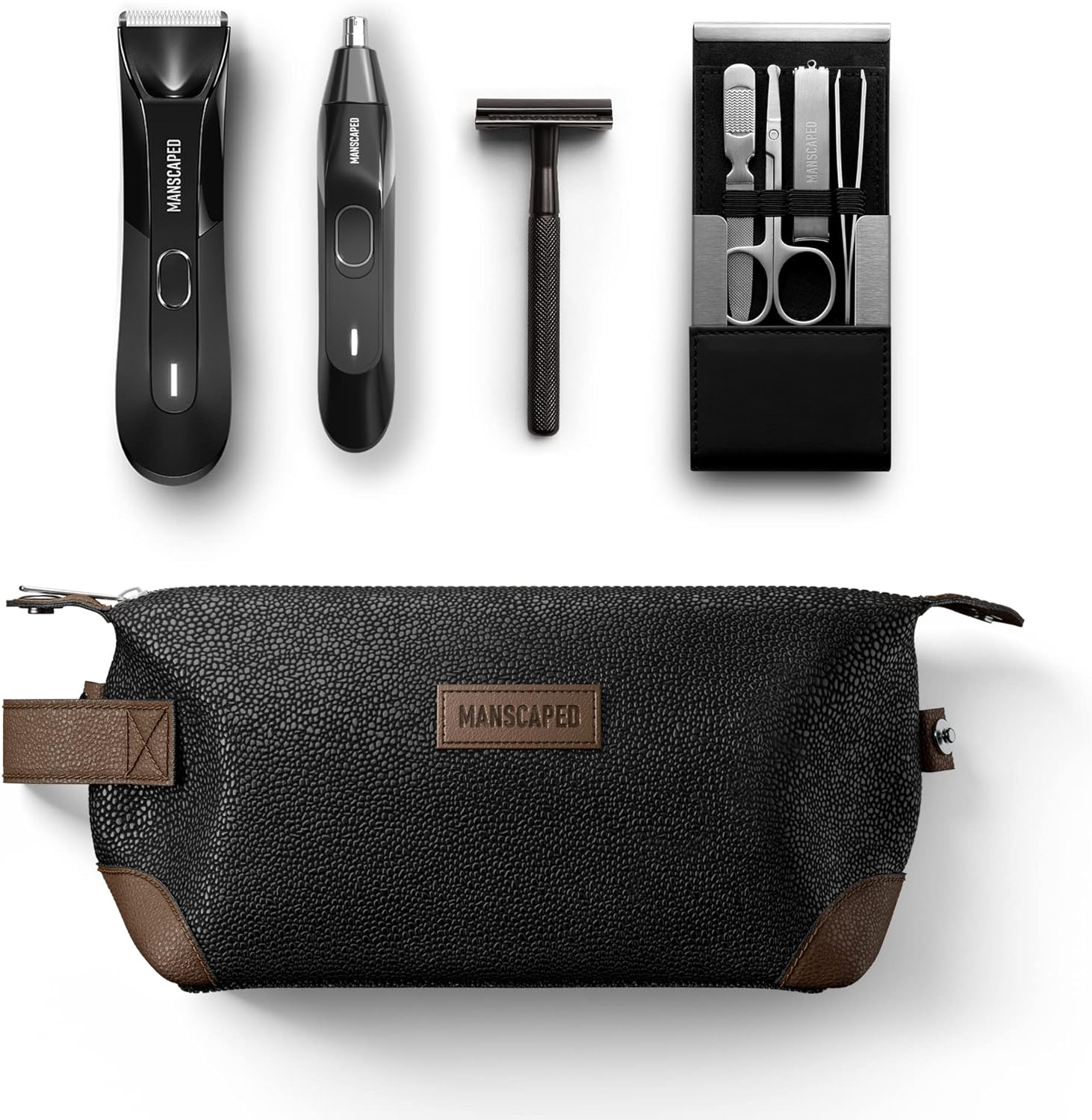 MANSCAPED® The Tool Box 4.0 Contains: The Lawn Mower® 4.0 Electric Trimmer, The...