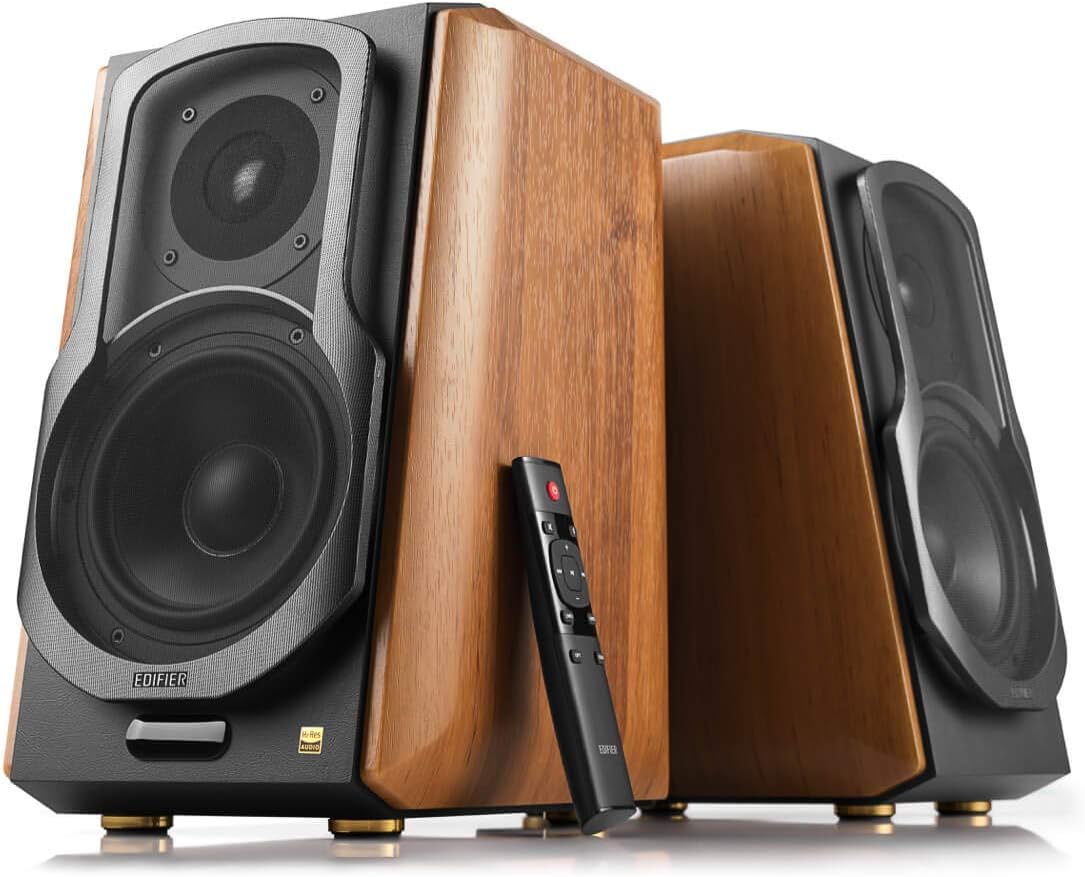 Edifier S1000MKII Audiophile Active Bookshelf 2.0 Speakers - 120w Speakers Bluet...