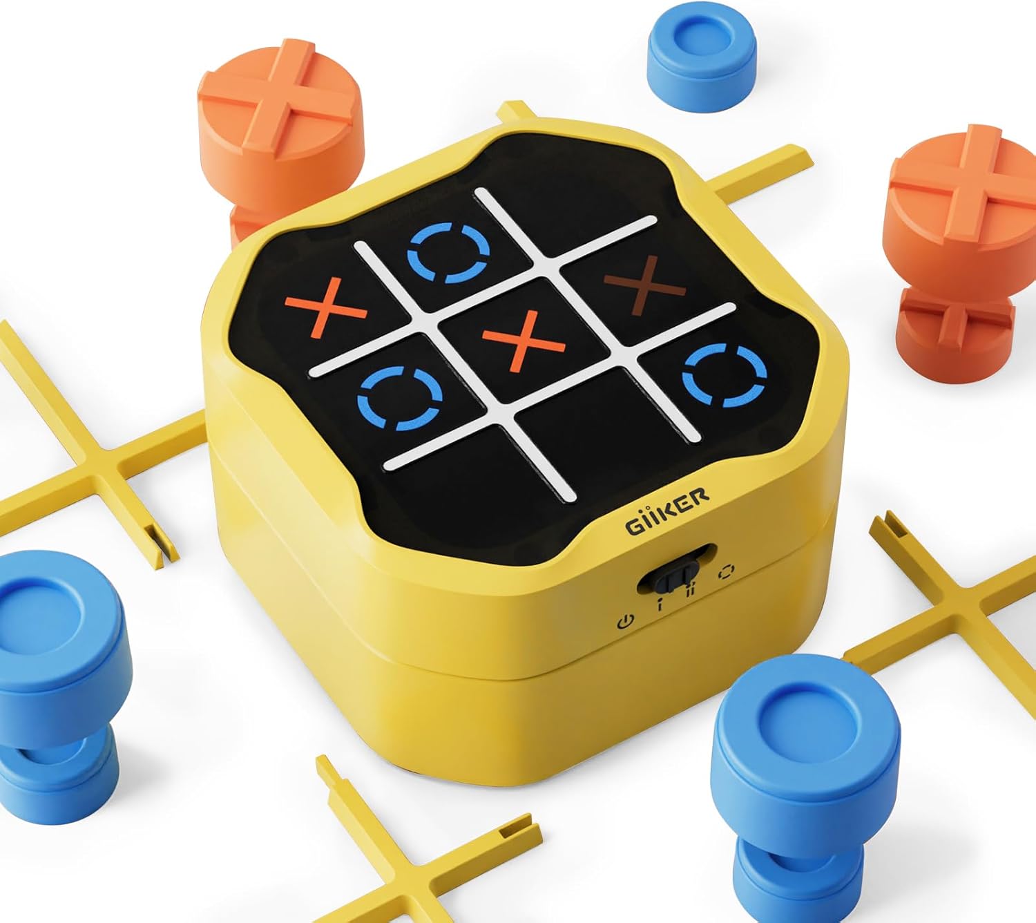 GiiKER Tic Tac Toe Bolt Game, Original 3-in-1 Handheld Puzzle Game Console, Port...
