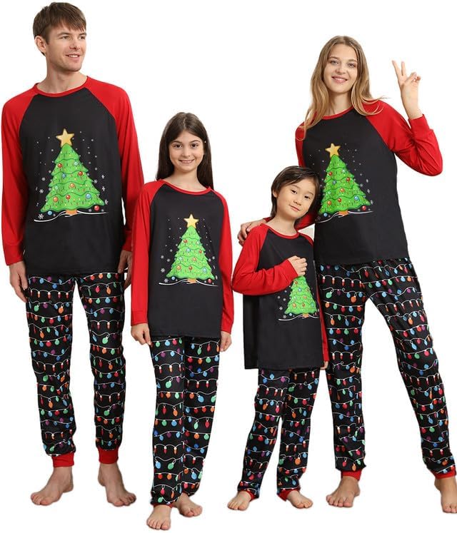 Matching Christmas Pyjamas-Family Christmas Pyjamas Set,Christmas Pajamas for Fa...