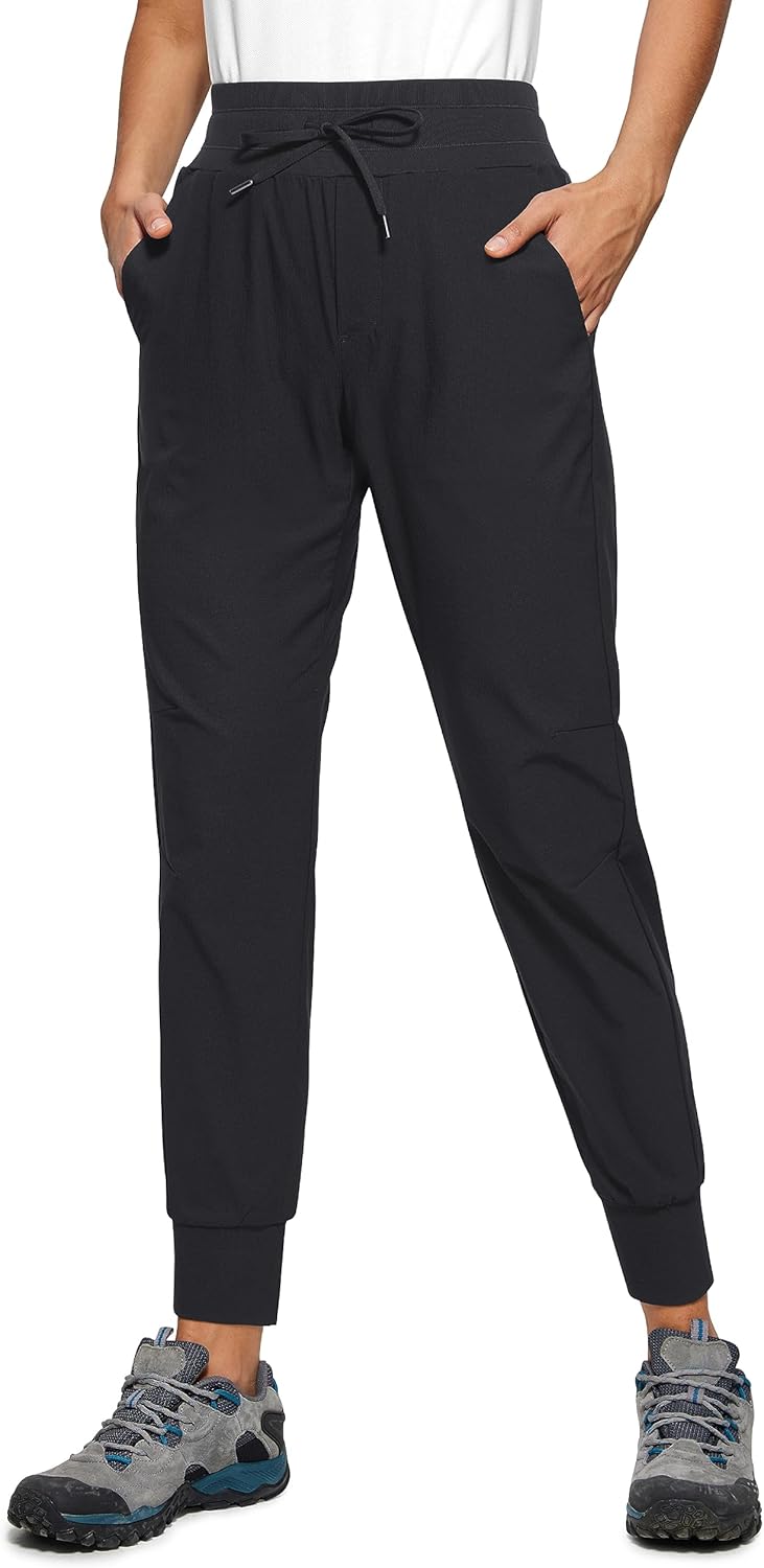 CRZ YOGA Athletic High Waisted Joggers for Women 27.5" - Lightweight Workout Tra...