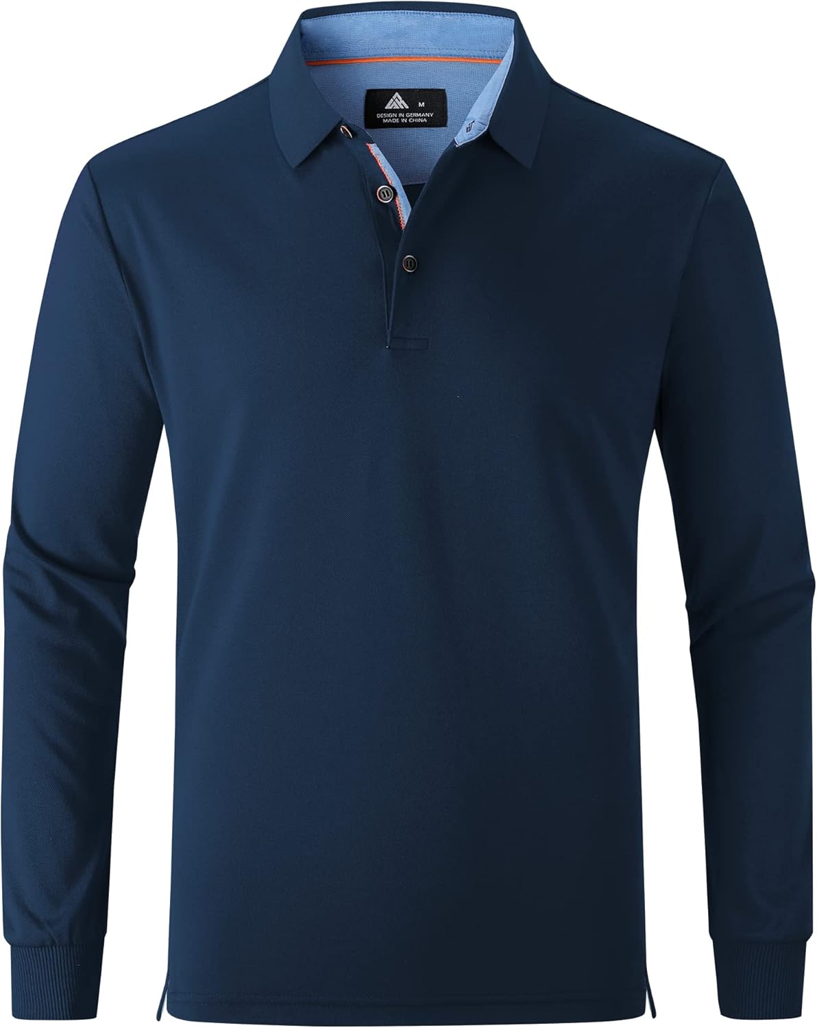 SWISSWELL Long Sleeve Polo Shirts for Men collared Performance Golf Shirts Casua...