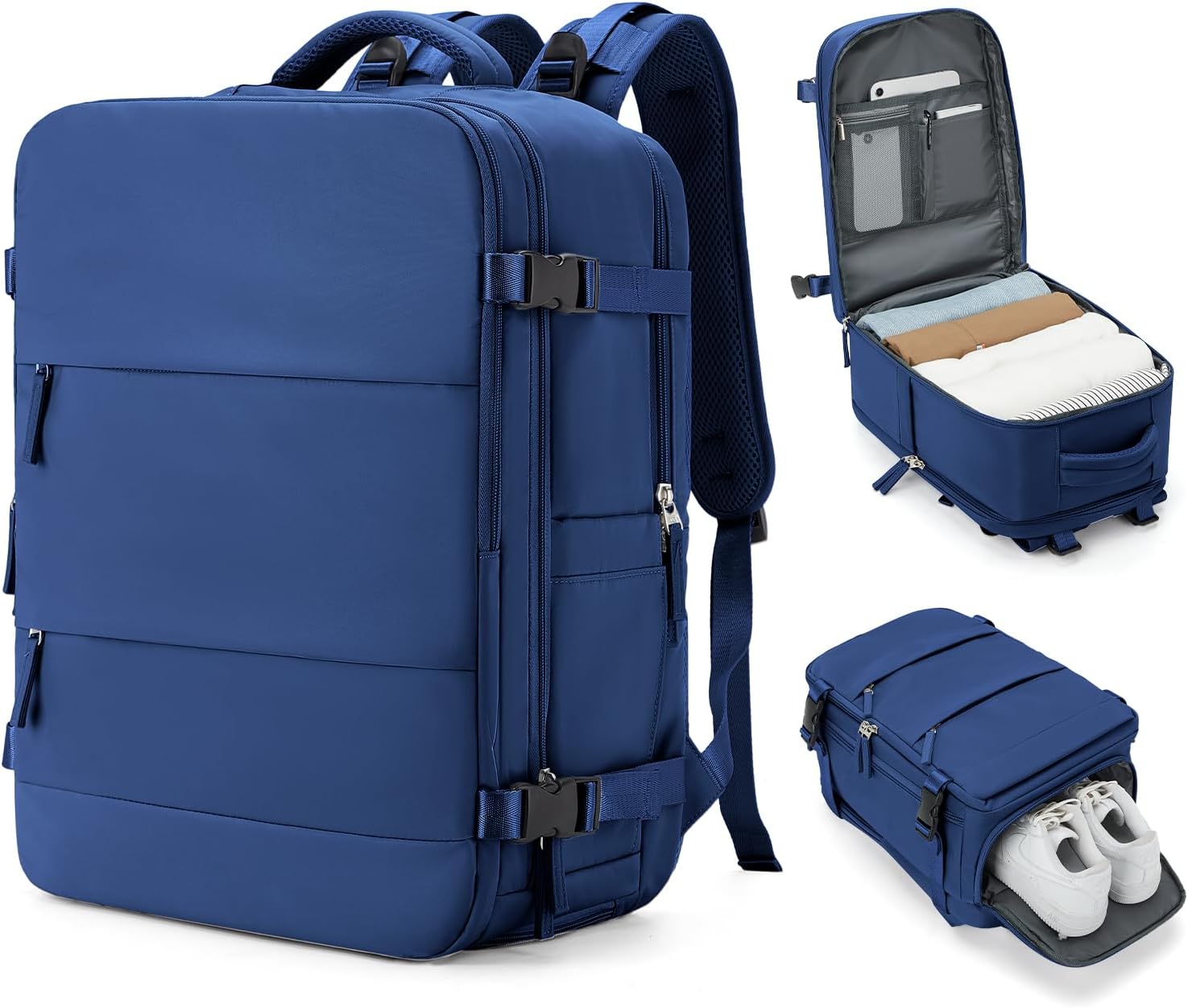 coowoz Travel Backpack Carry On for Women Man Gym Backpack with Laptop Compartme...