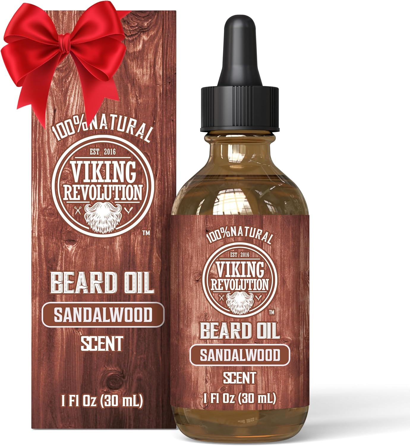 Viking Revolution - Beard Oil - All Natural Variety Beard Oil For Men With Argan...