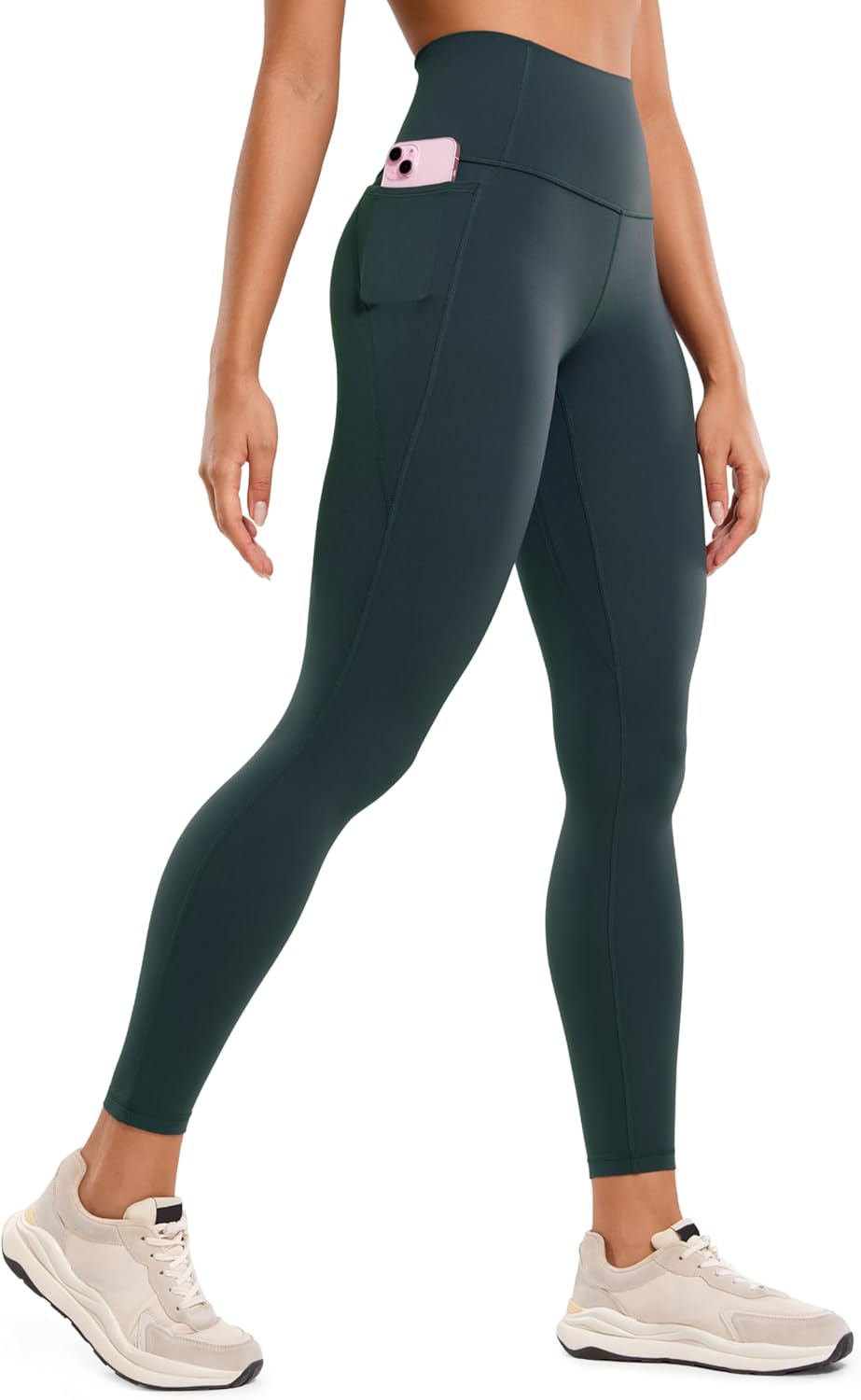 CRZ YOGA Womens Butterluxe Workout Leggings 25 Inches - High Waisted Gym Yoga Pa...