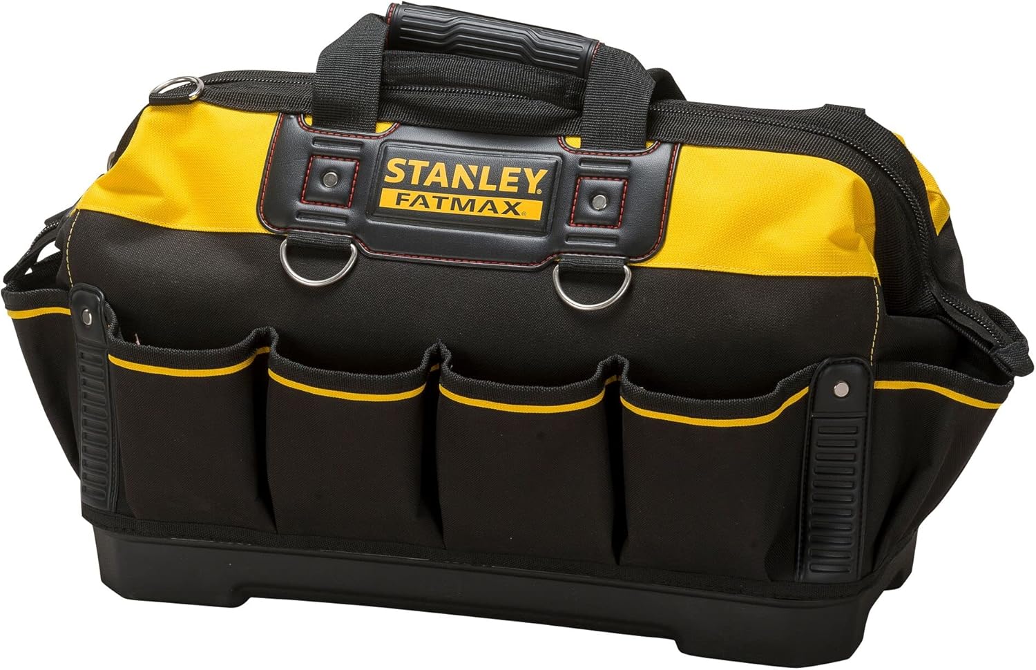STANLEY FATMAX Technician Tool Bag, Heavy Duty 600 Denier and Leather, Multifunc...