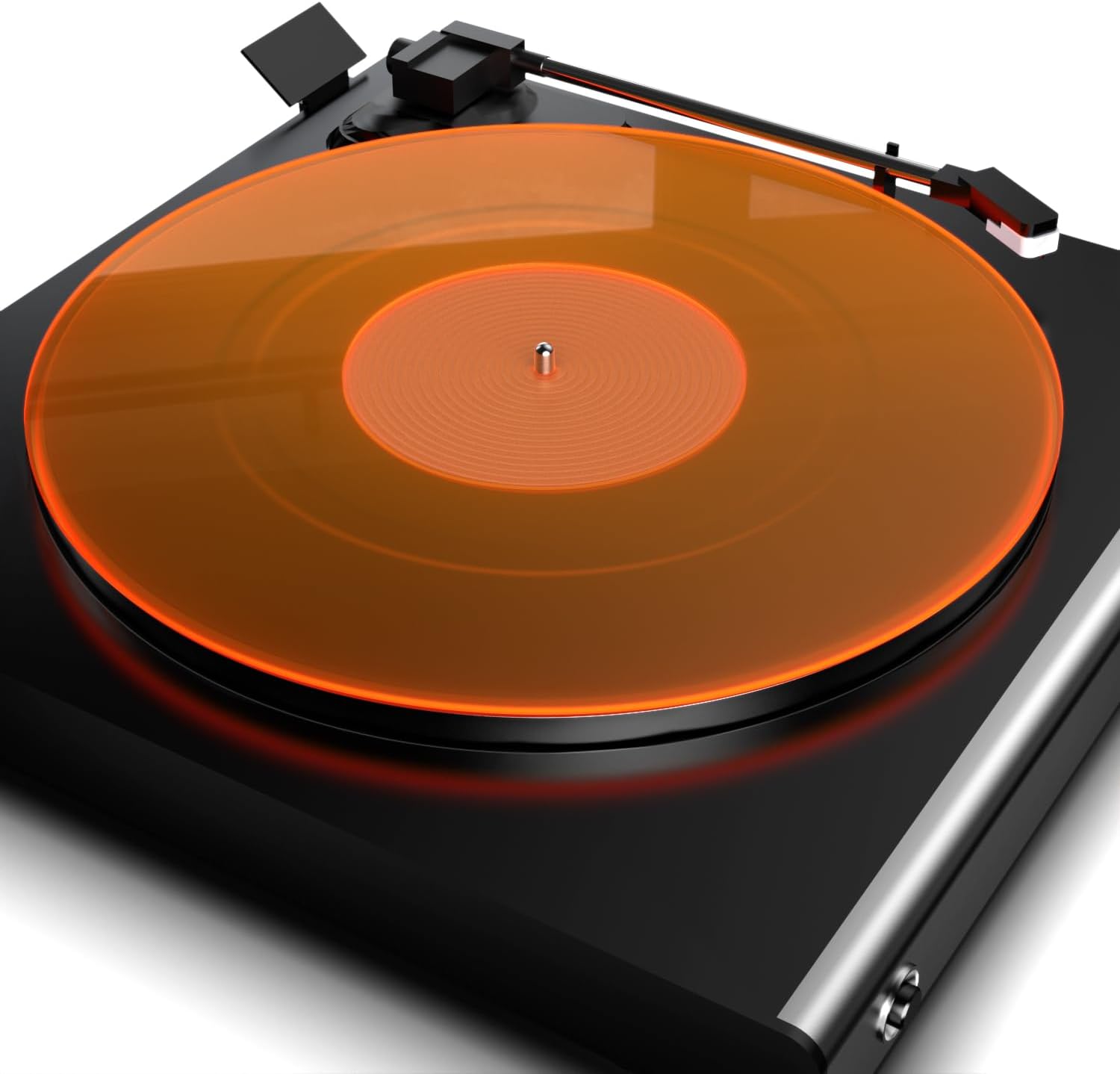 Turntable Mat Record Platter Slipmat: Acrylic Record Player Platter Vinyl Slipma...