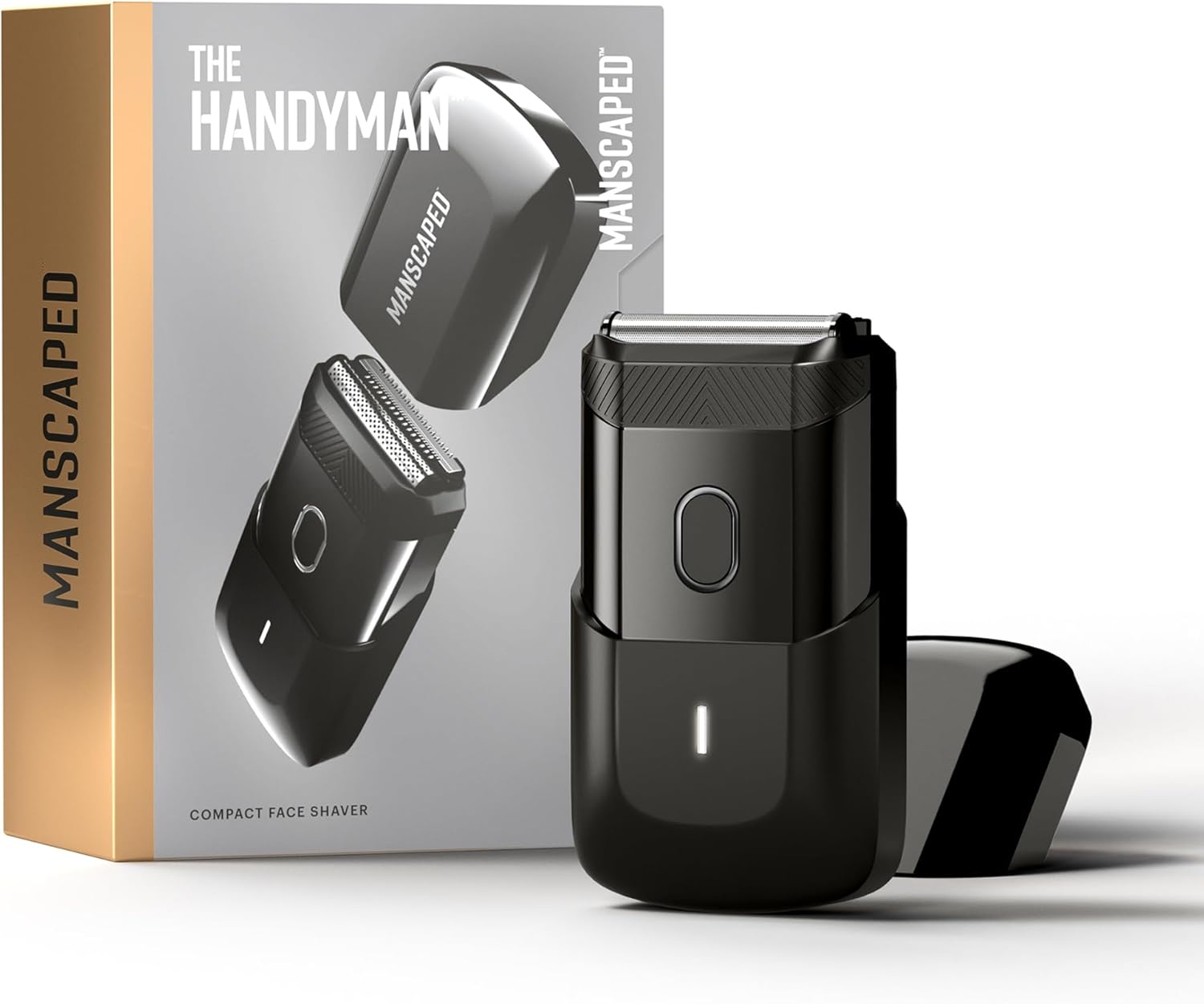 Manscaped Refining The Gentleman Handyman Compact Face Shaver – Portable Men’s T...