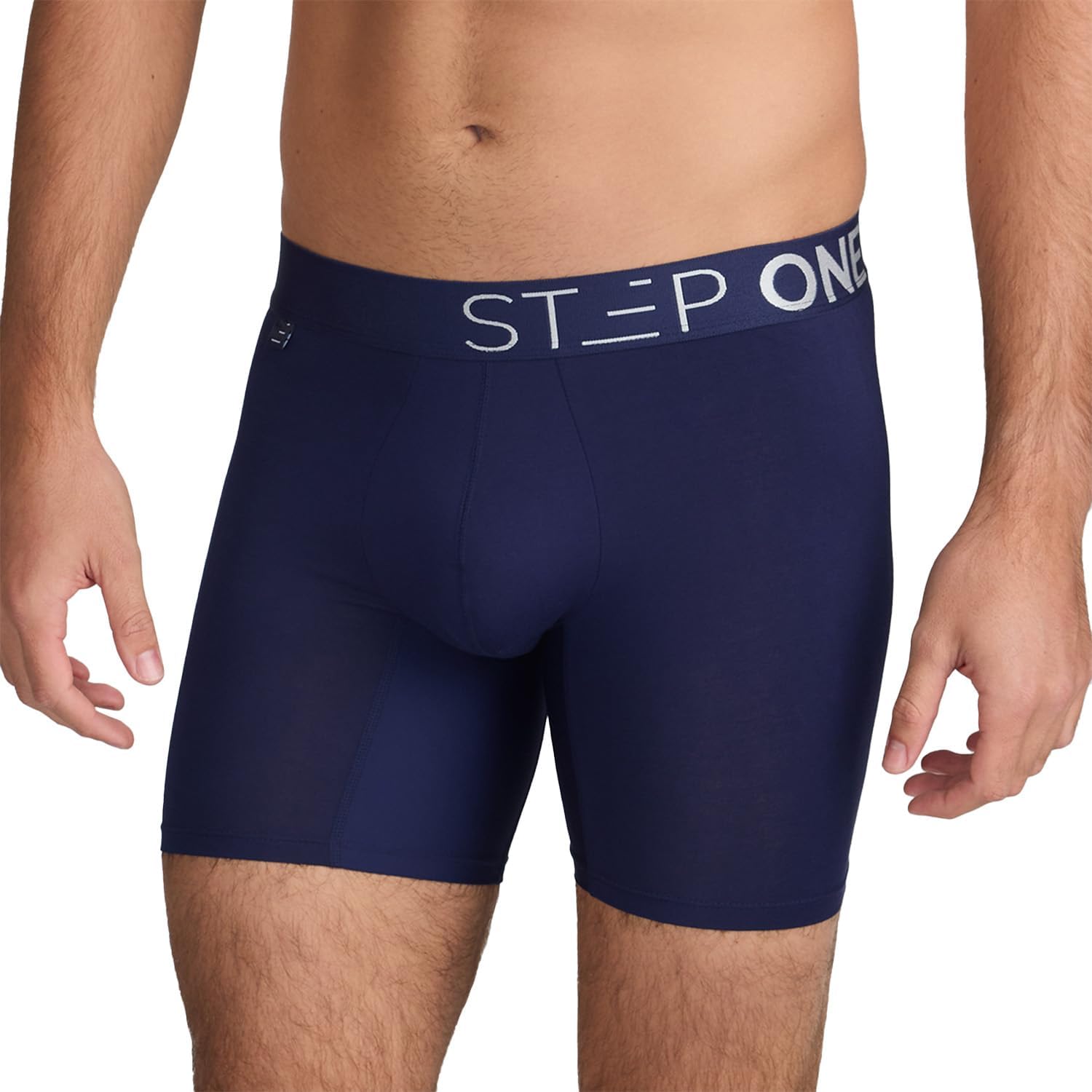 STEP ONE Mens Boxers Underwear for Men, Moisture-Wicking Mens Boxer Shorts, 3D P...